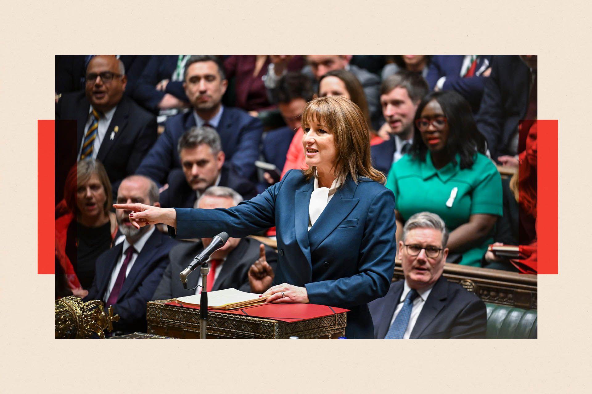 Chancellor of the Exchequer Rachel Reeves delivering her Budget in the House of Commons