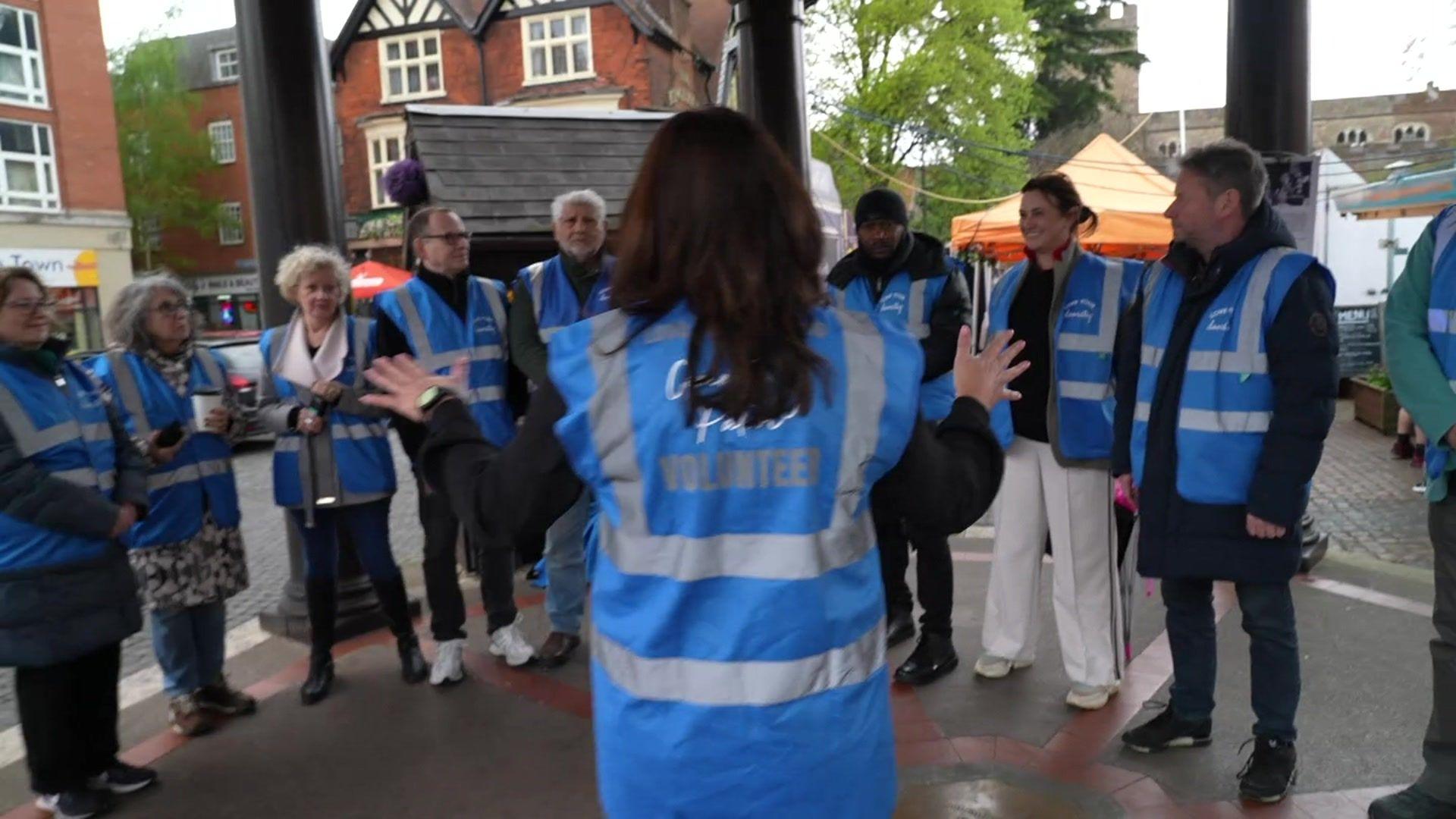 The Enfield Town volunteers