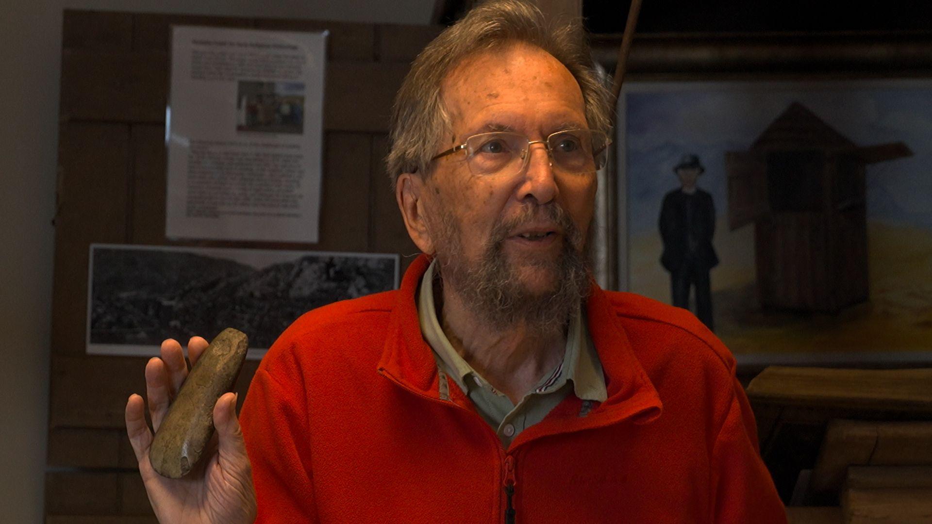 Gerald Ponting agus an ceann làmhaig na làimh