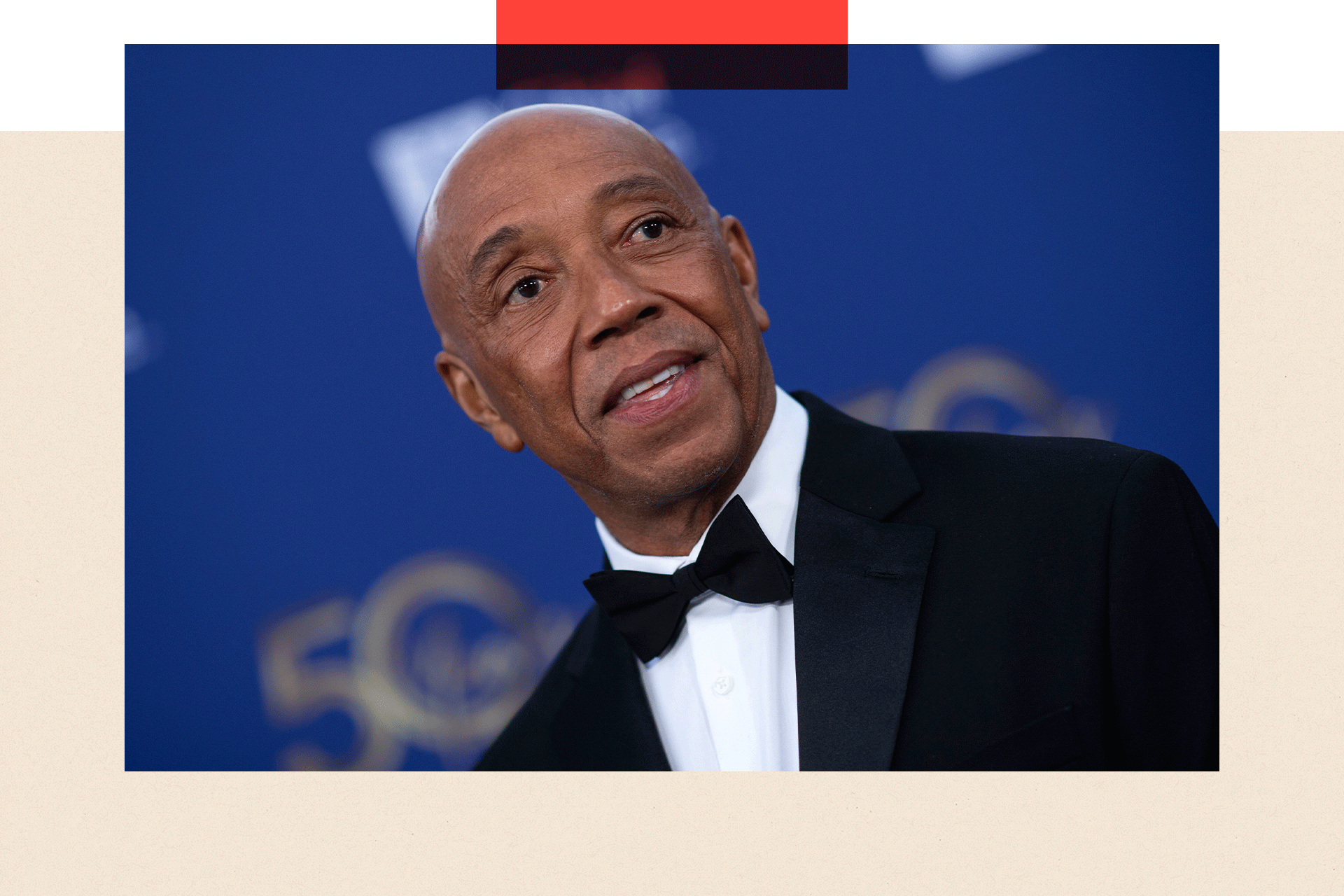 Close up of Russell Simmons
