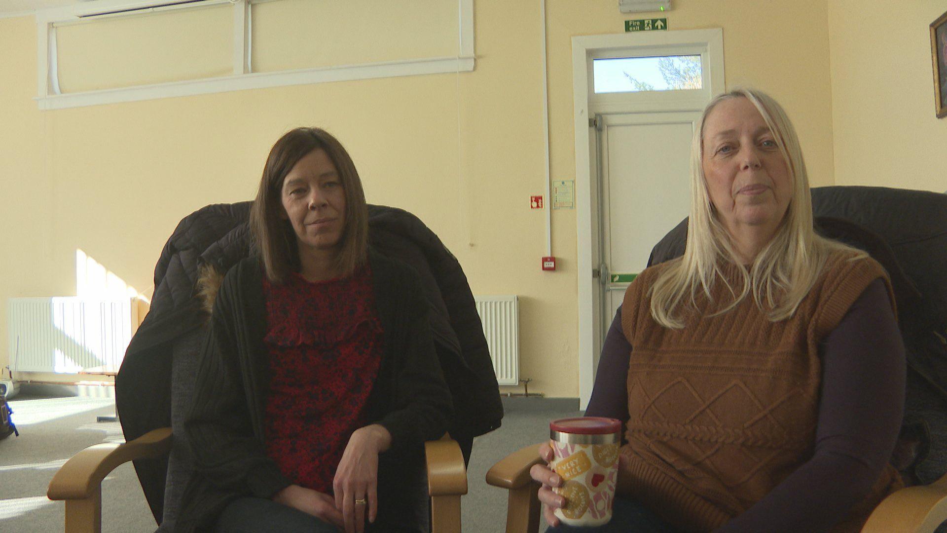 Donna Shearsmith agus Claire Morris
