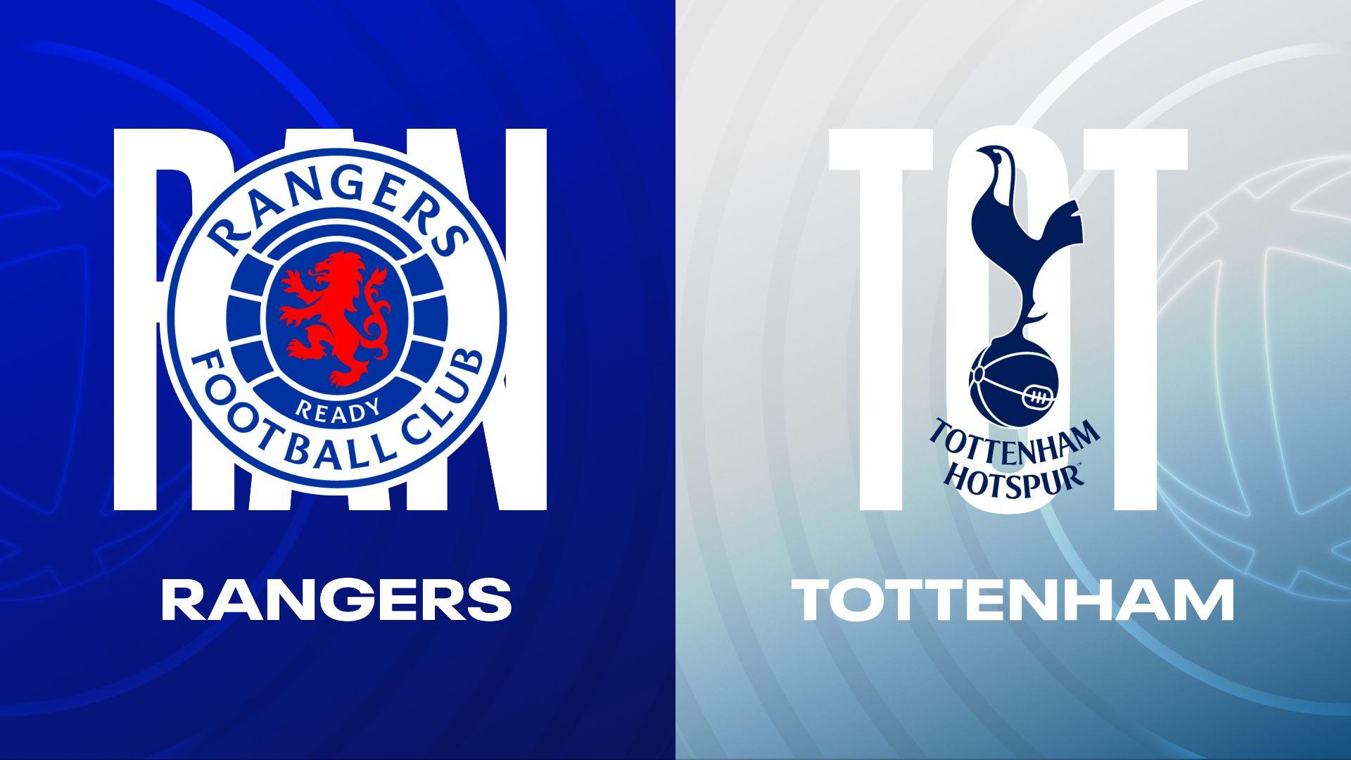 Rangers v Tottenham