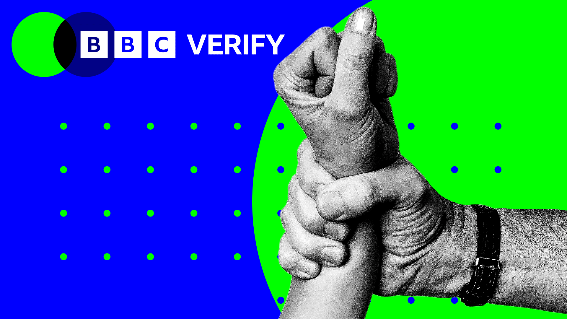 A fist gripping and restraining a wrist