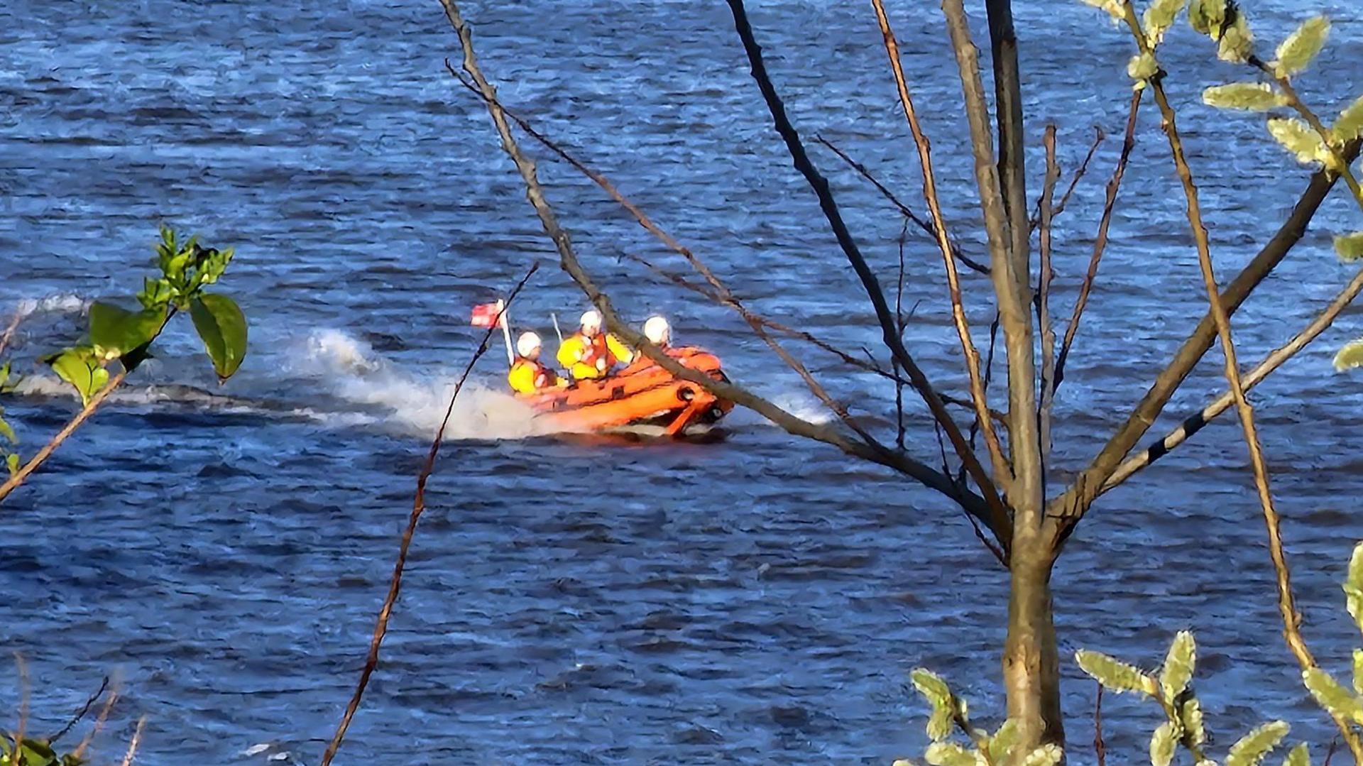 A RNLI lifeboat