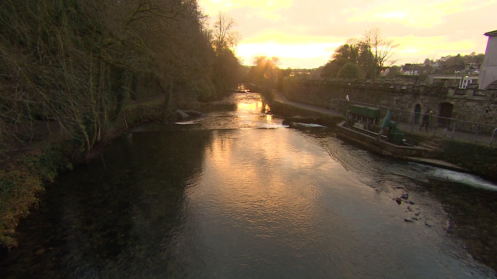 A photo of river Tavy