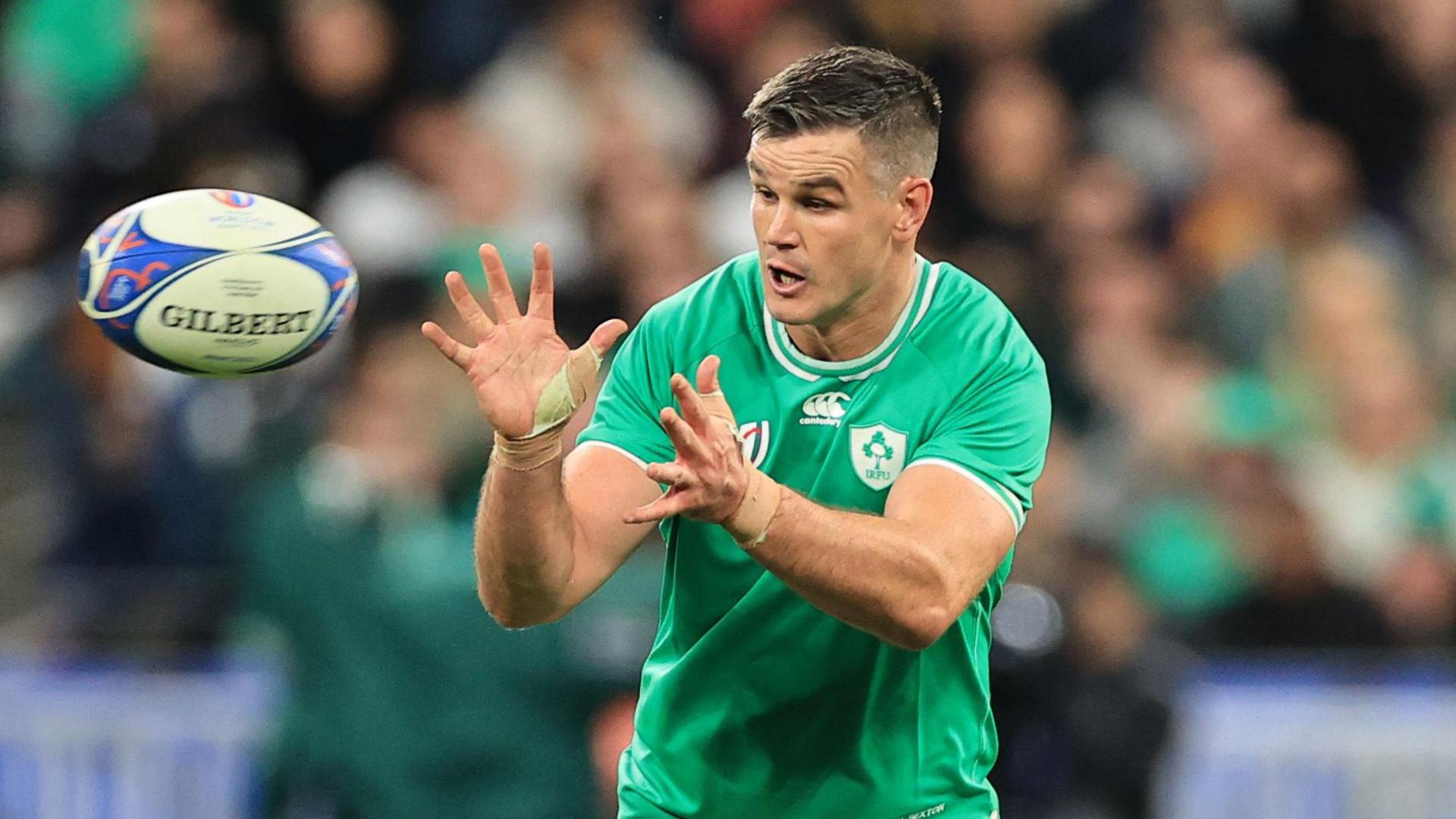 Johnny Sexton in action for Ireland