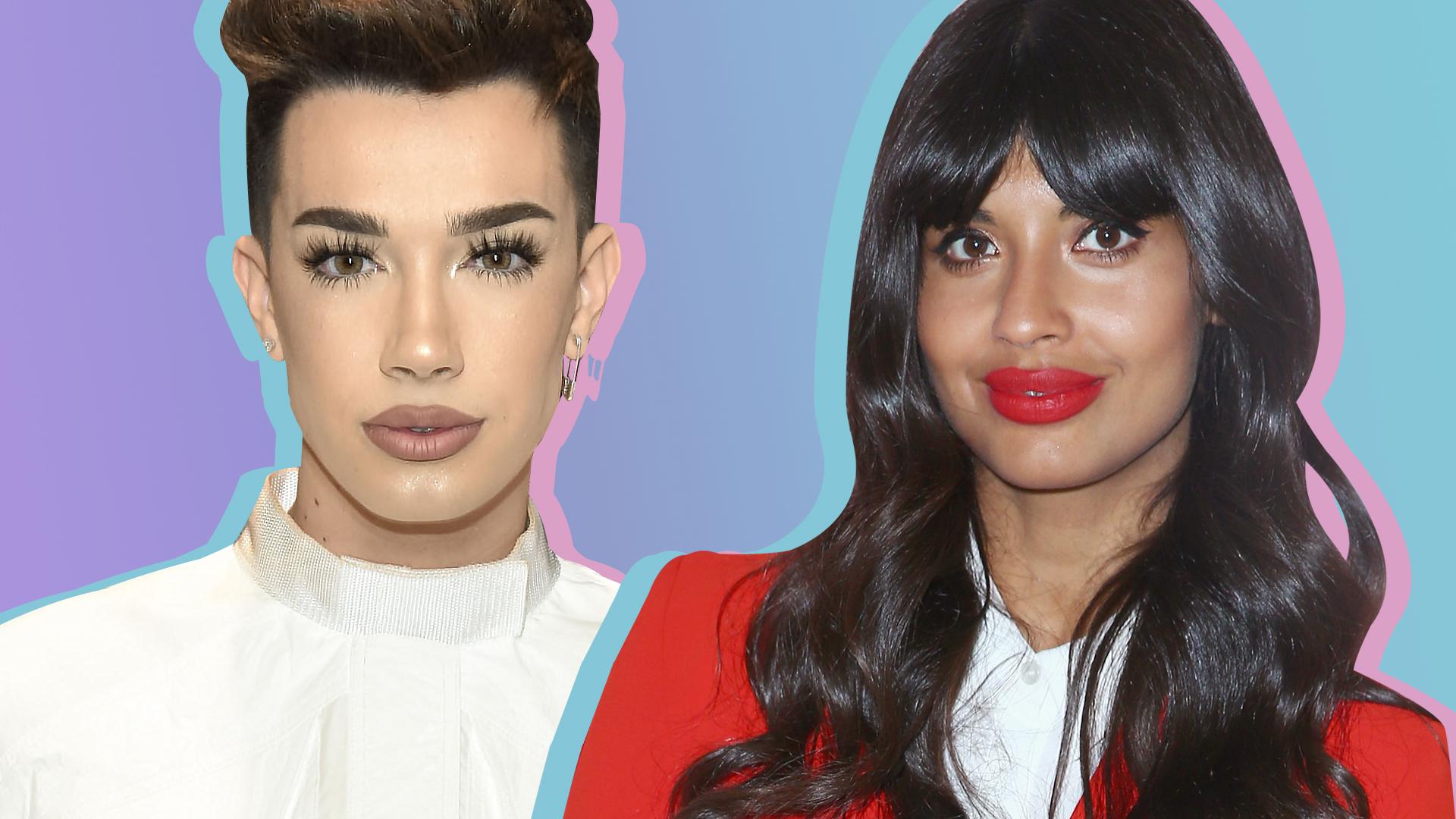 James Charles and Jameela Jamil