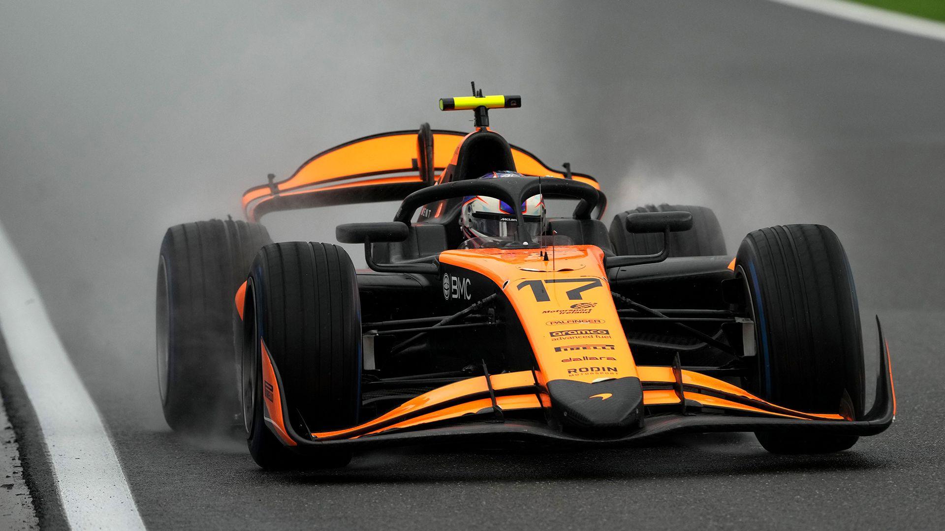 Alex Dunne in action at Spa-Francorchamps