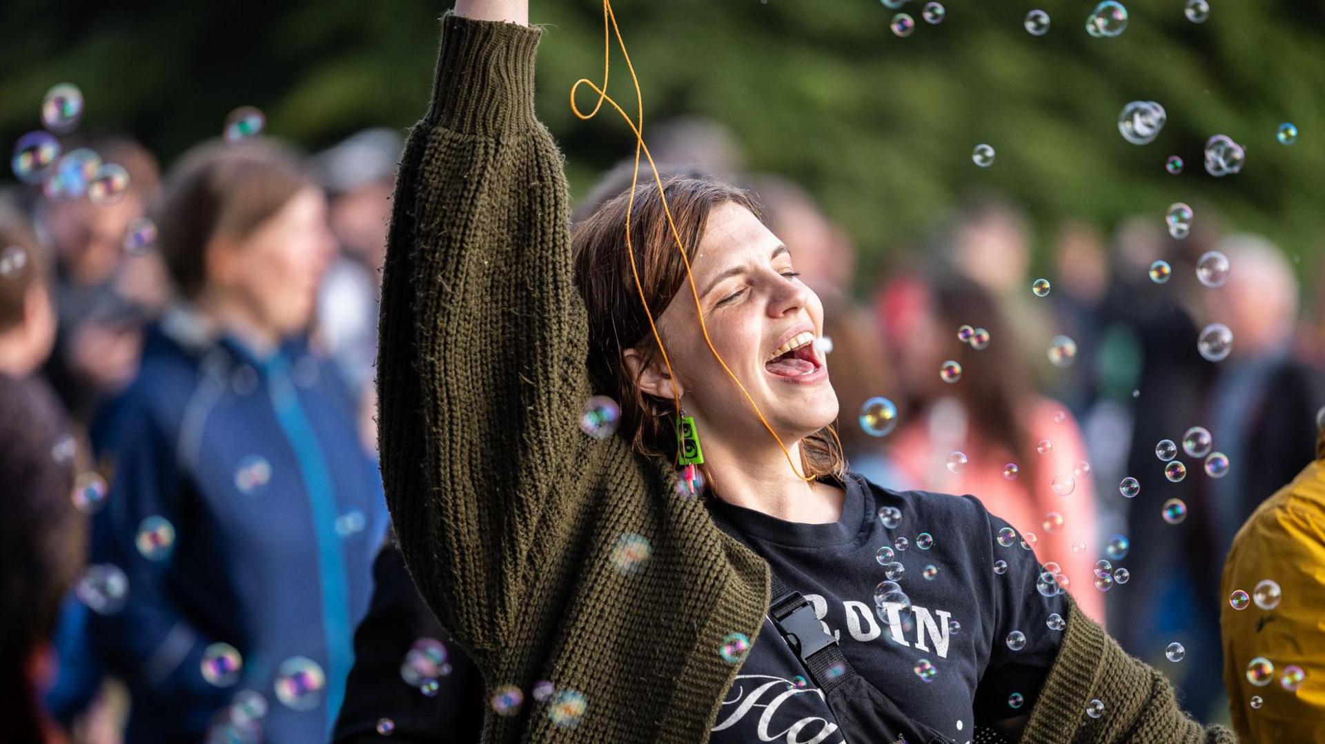 Belladrum festival-goer