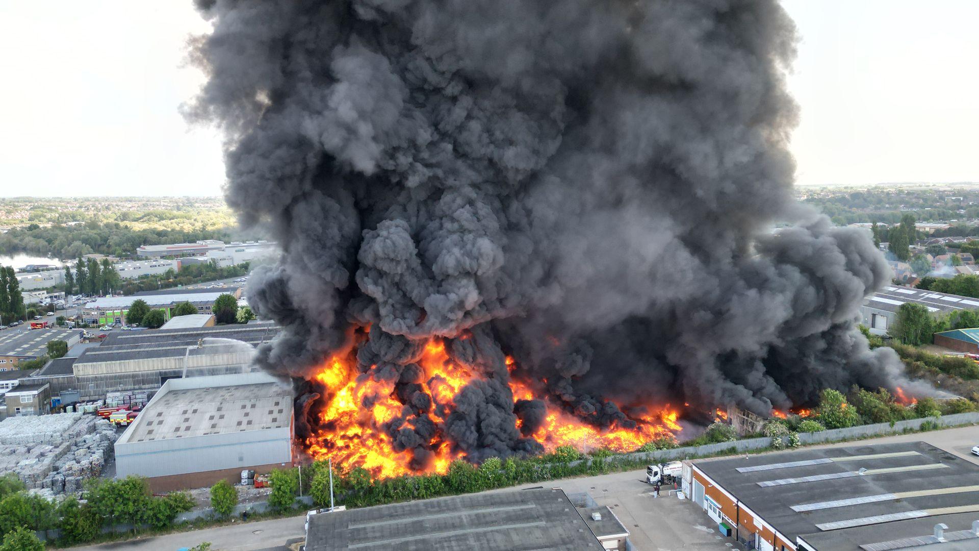 Rushden fire