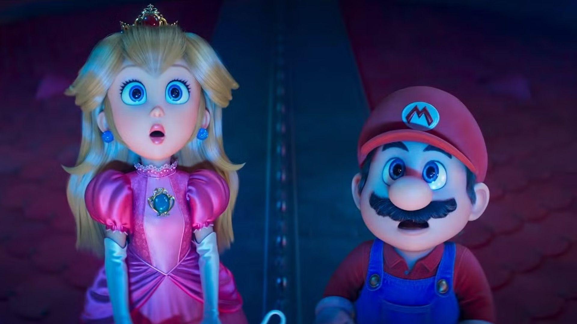 Princess Peach and mario