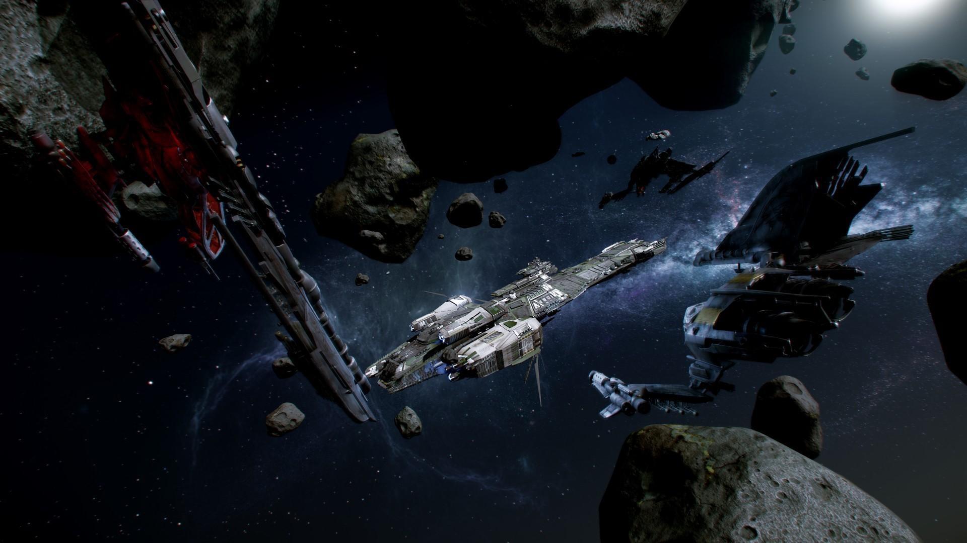Early artwork for Star Citizen