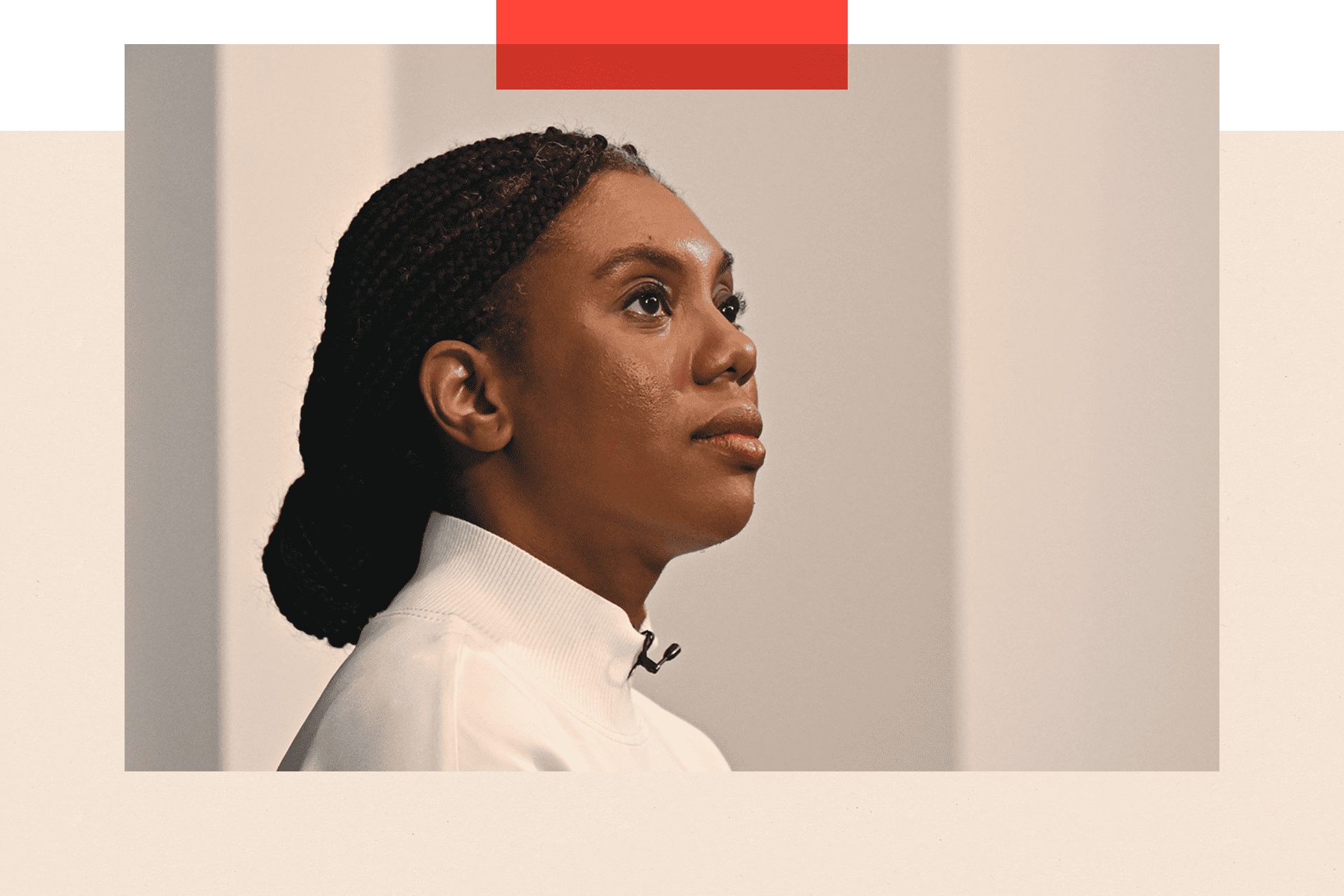 Kemi Badenoch speaks during an announcement of the party's policy renewal programme on 18 March 2025 in London.