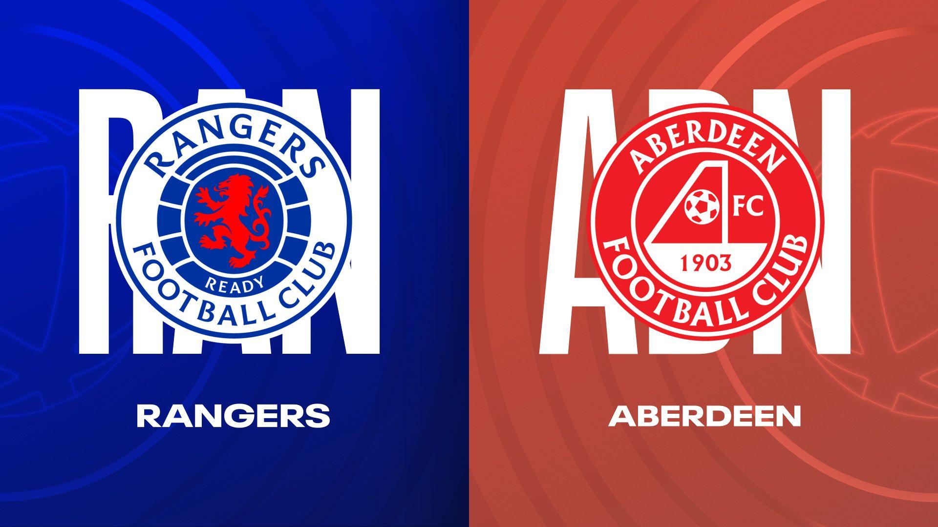 Rangers v Aberdeen