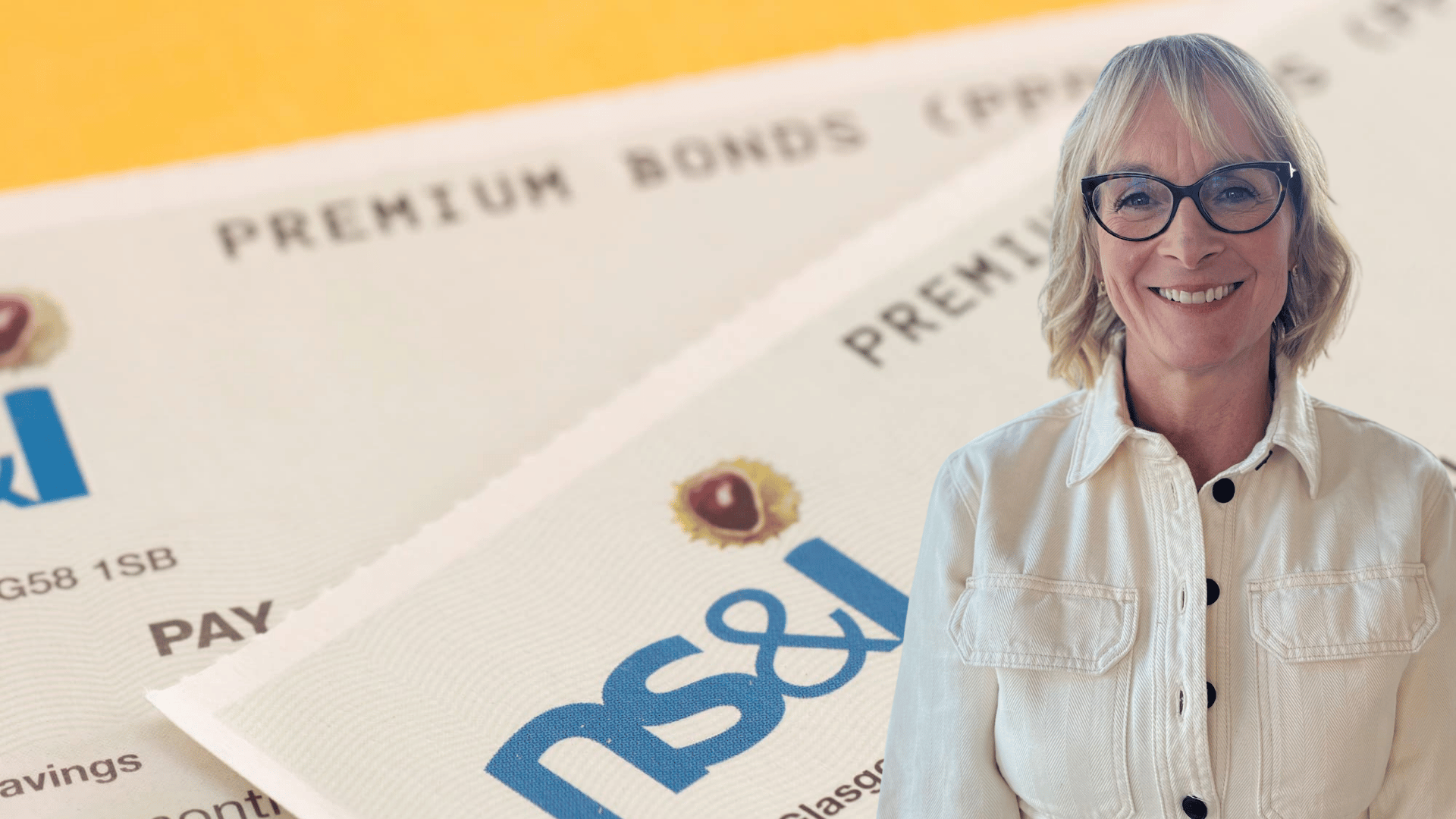 Rip Off Britain's Louise Minchin discussing Premium Bonds