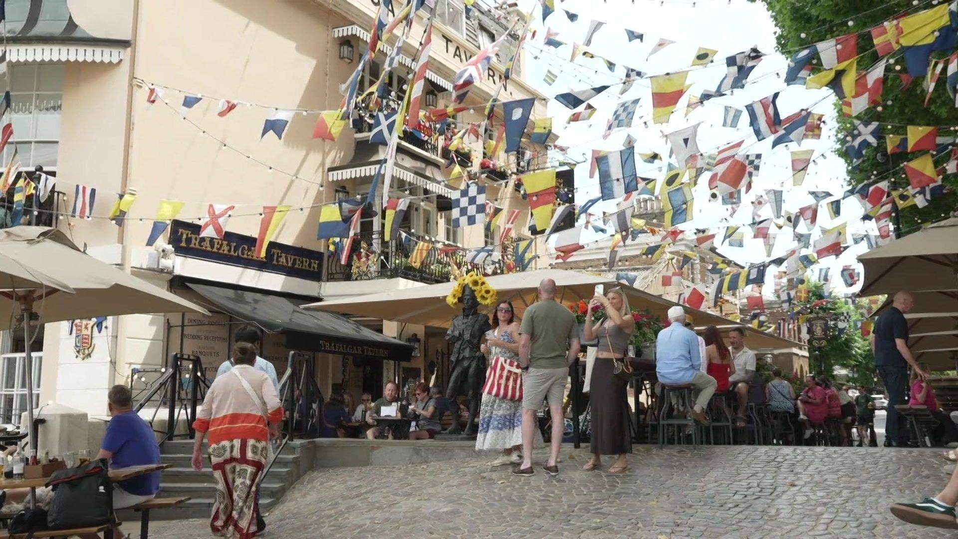 picture of the trafalgar tavern