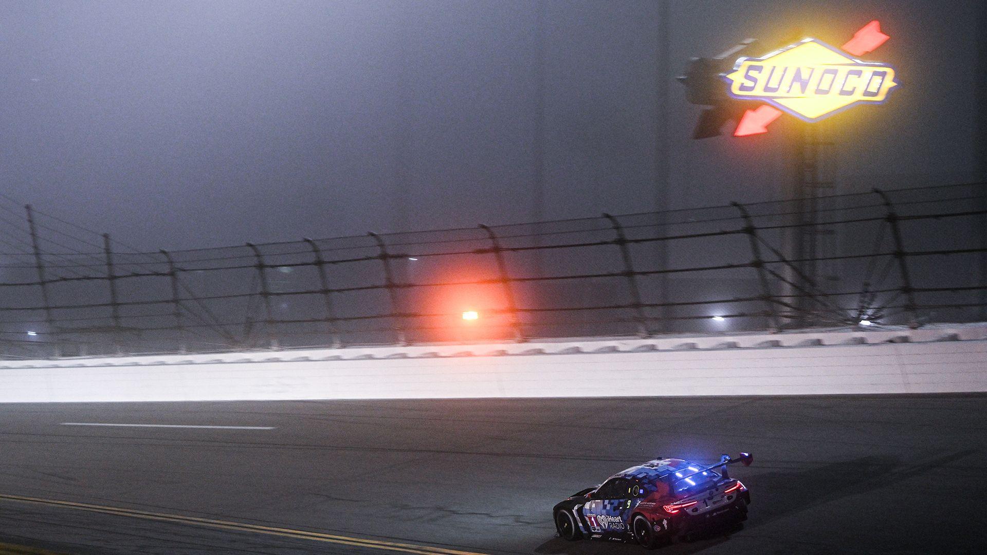 Fog at the Daytona 24 Hours