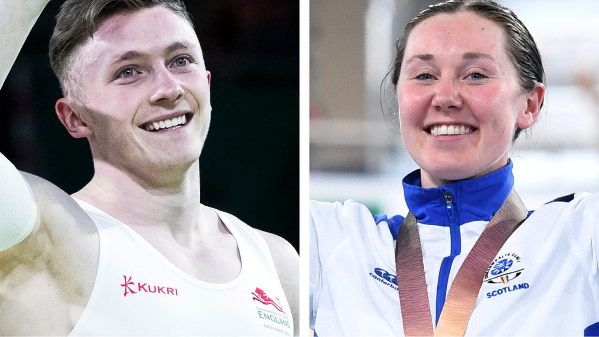 Nile Wilson and Katie Archibald