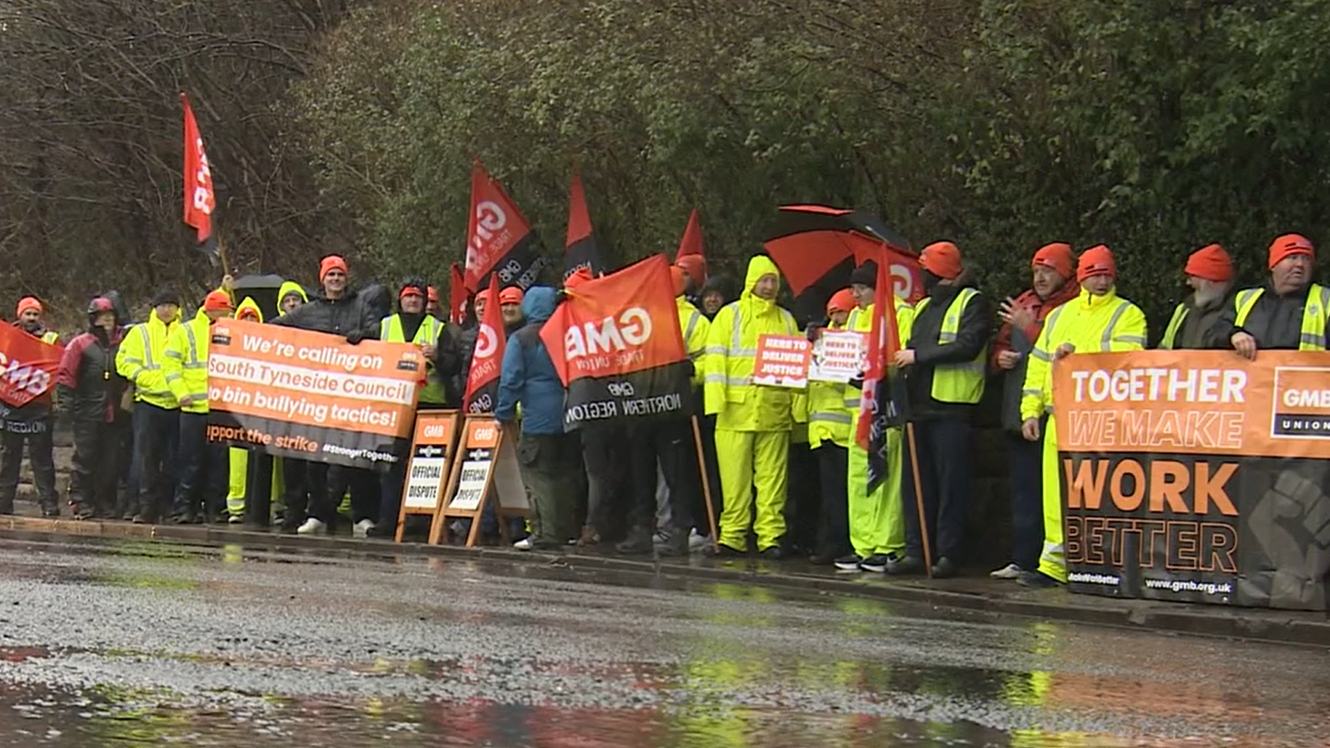 picket line