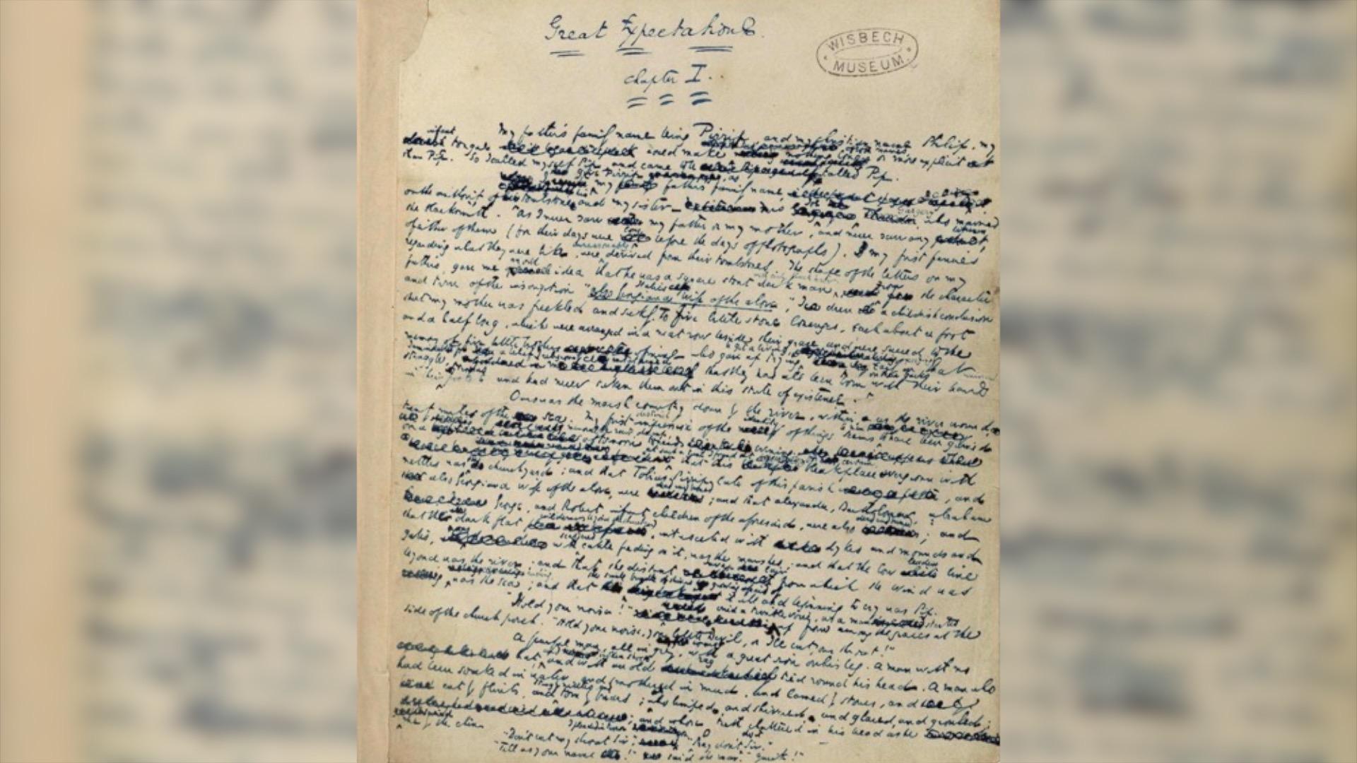 Charles Dickens' Great Expectations manuscript