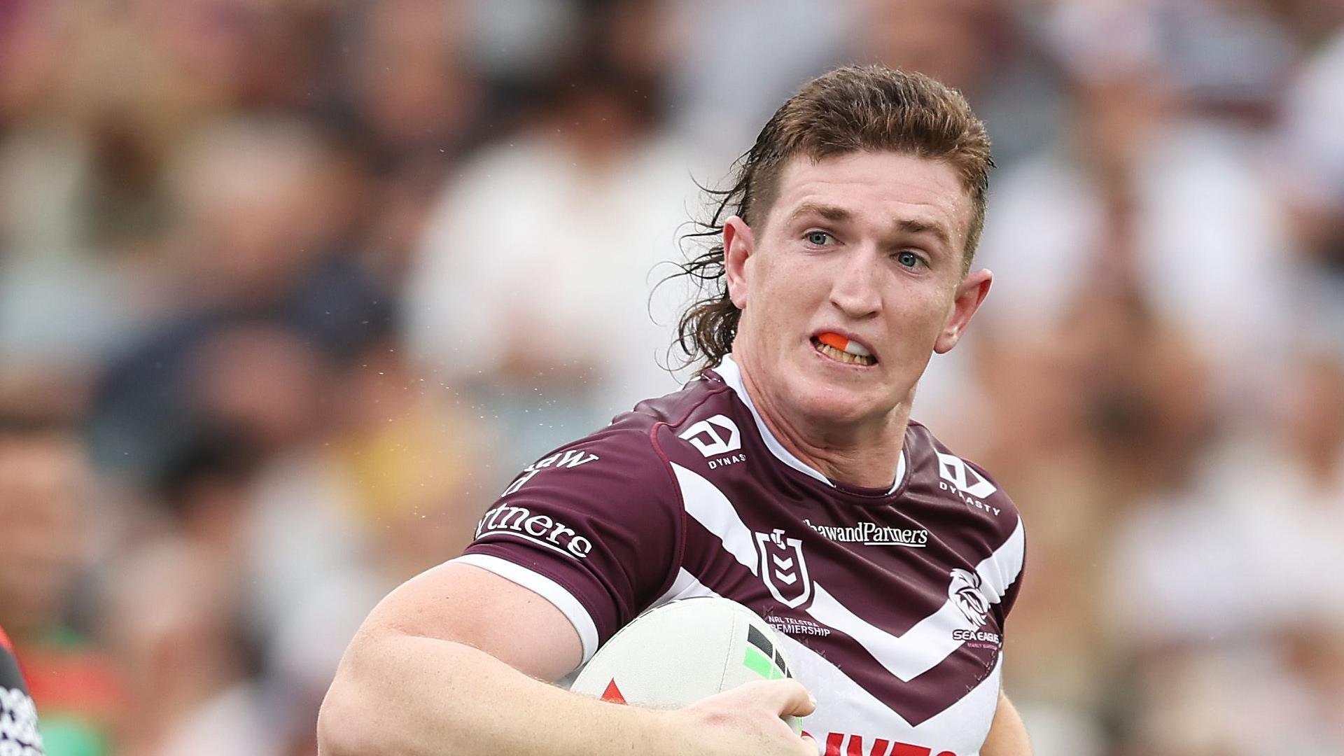 Ben Condon in action for Manly