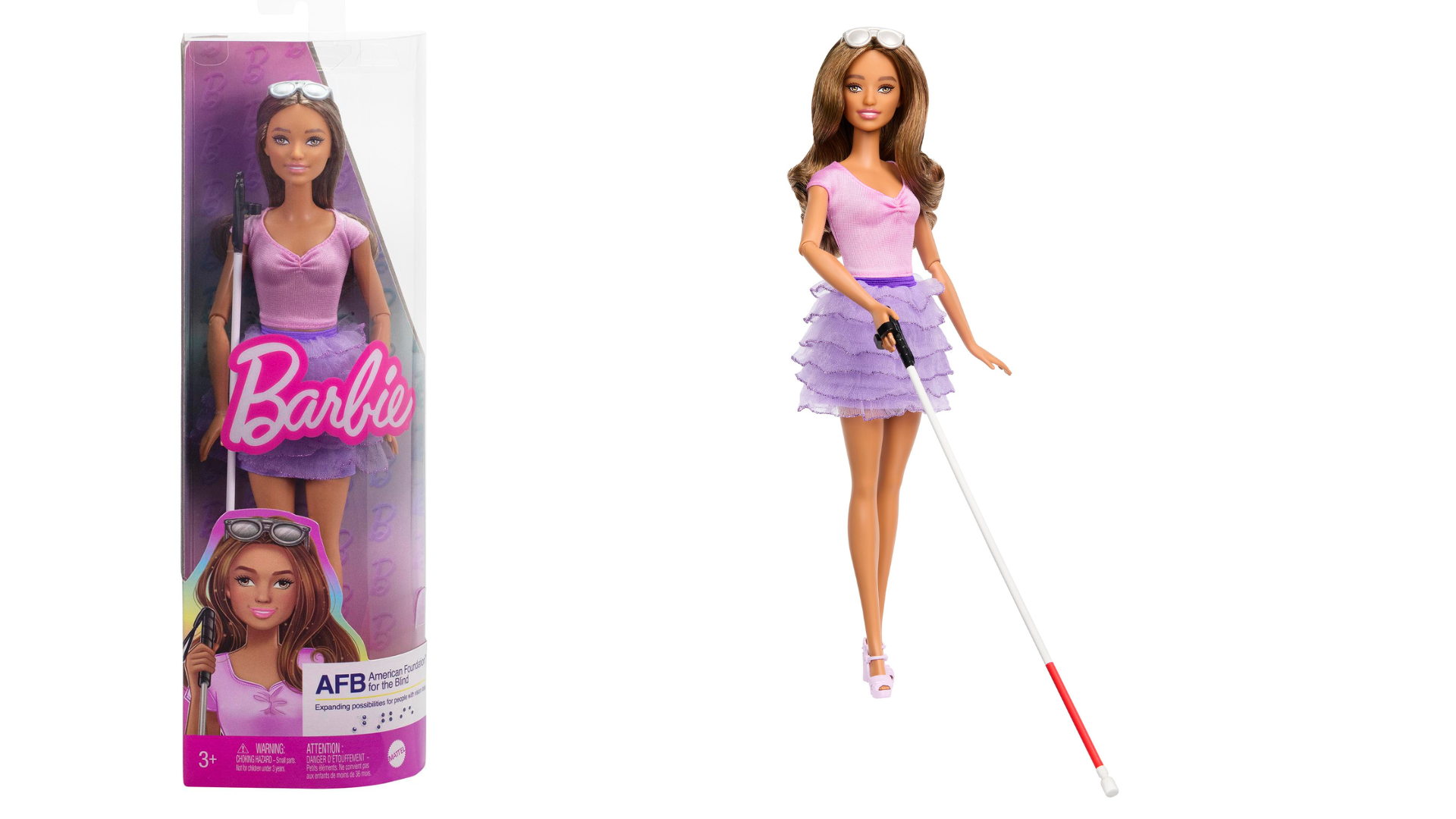 First ever Blind Barbie doll released by toy maker Mattel BBC Newsround