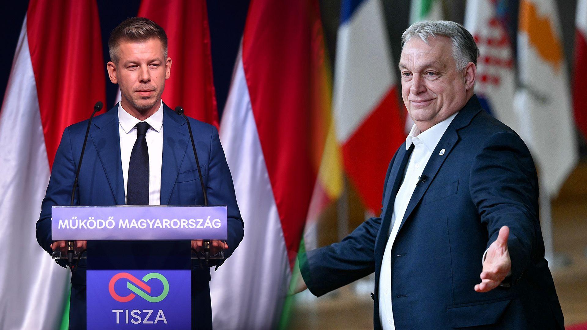 Péter Magyar and Victor Orban