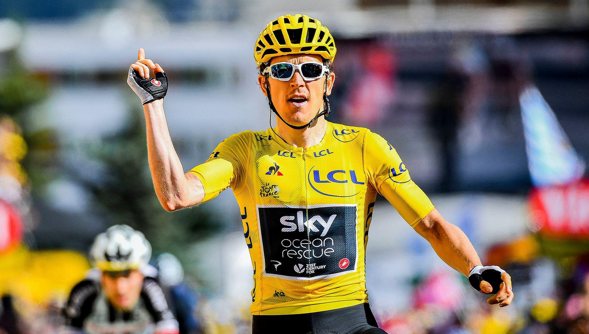 20/07/18 of Geraint Thomas. Double Olympic champion and Tour de France winner Geraint Thomas will retire from cycling this year.