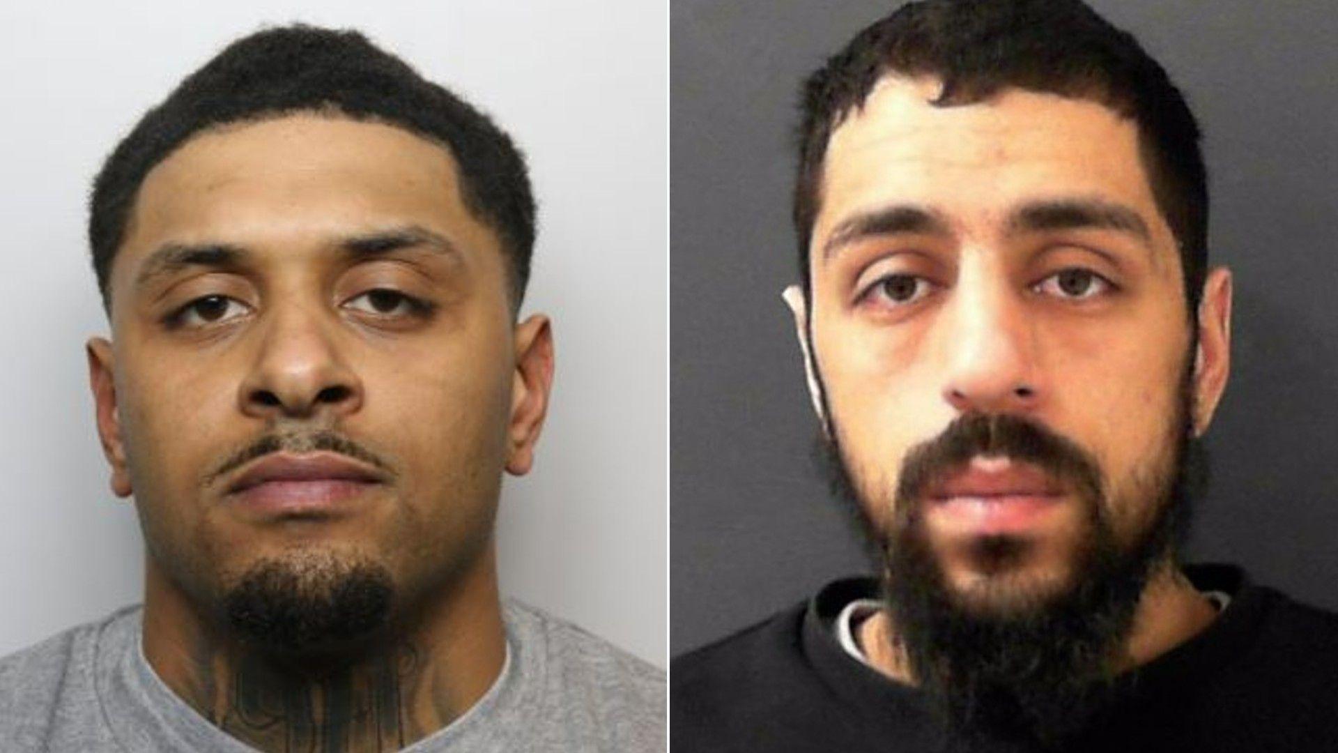 A composite image showing headshot photos of Kyle Darius Sterling and Lee Bavin 