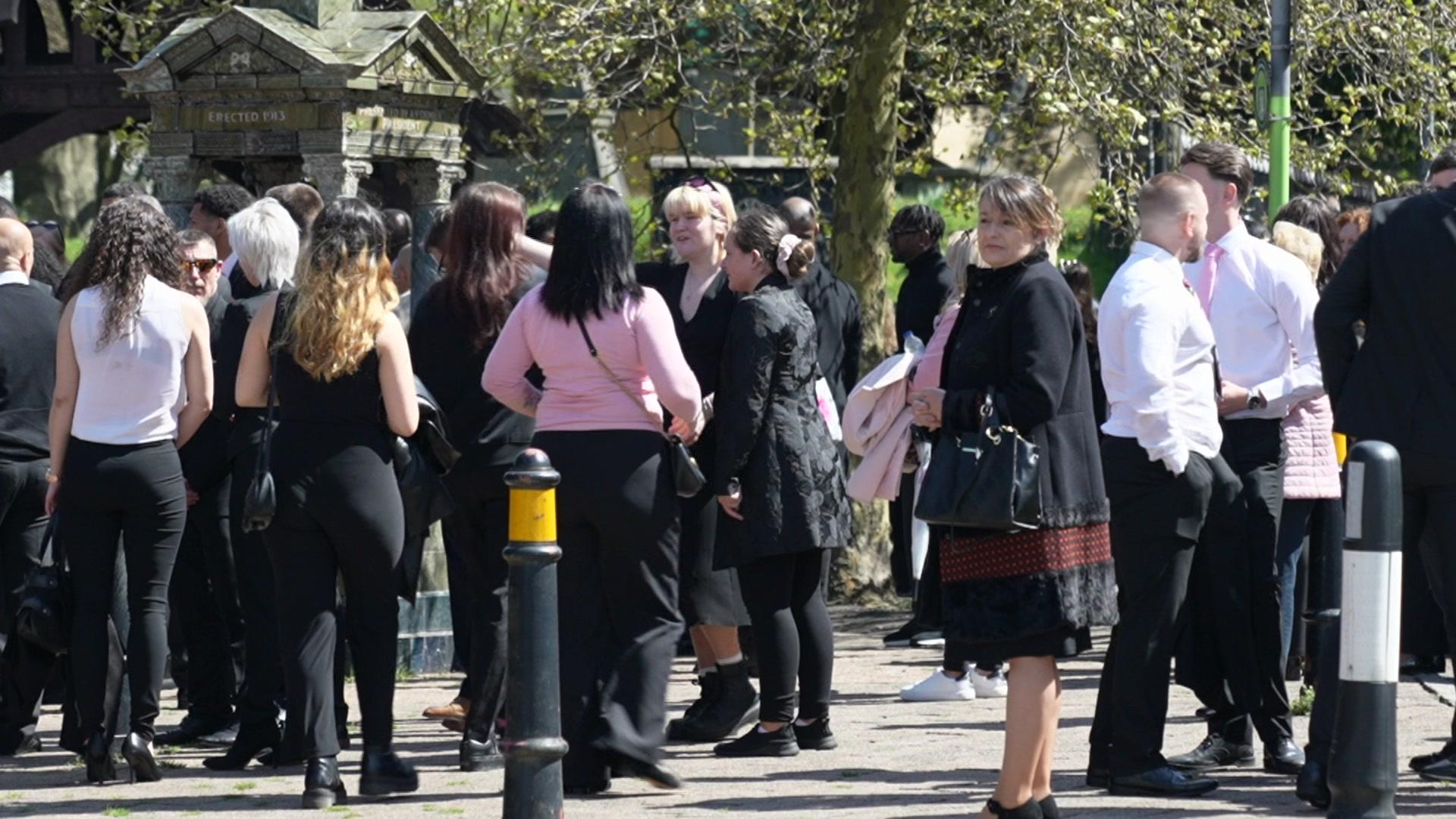 Funeral of Eve Smith