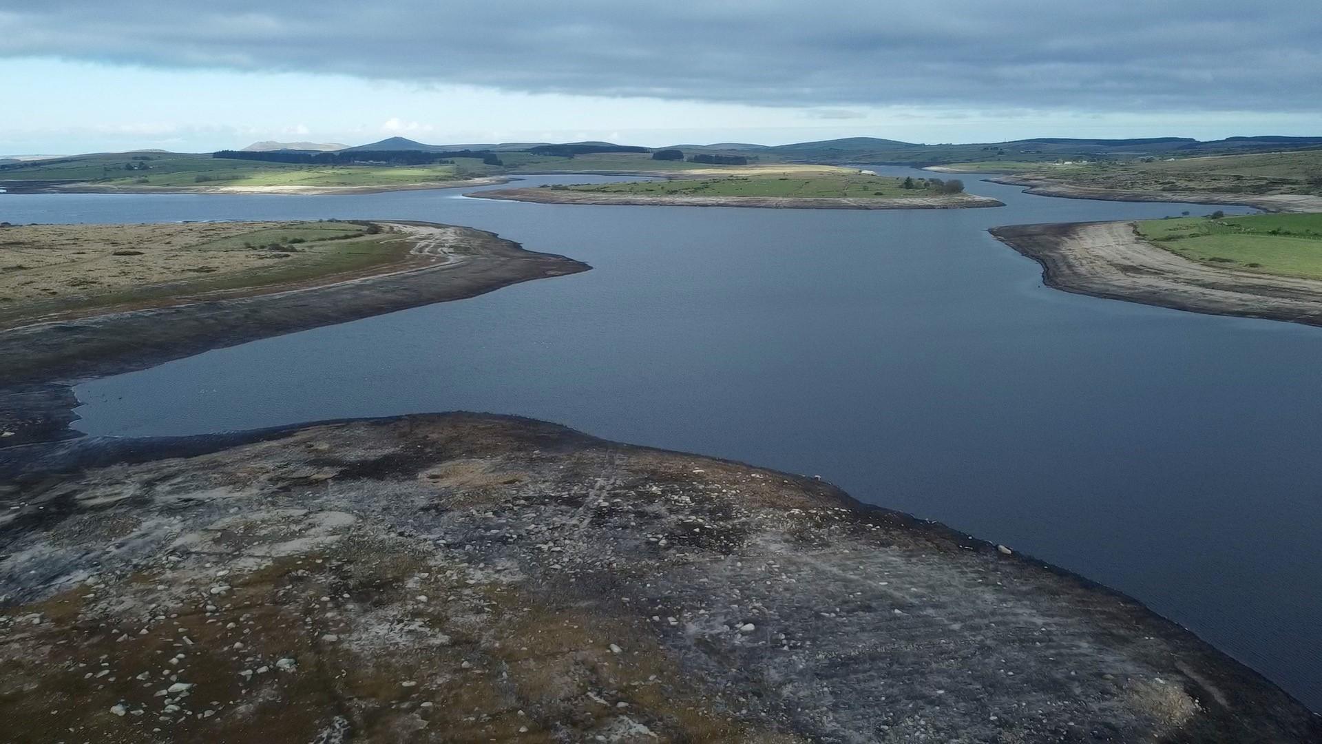 Colliford Reservoir in Cornwall