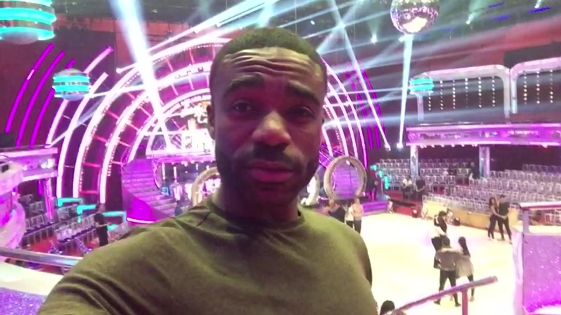 Ore Oduba in final rehearsals