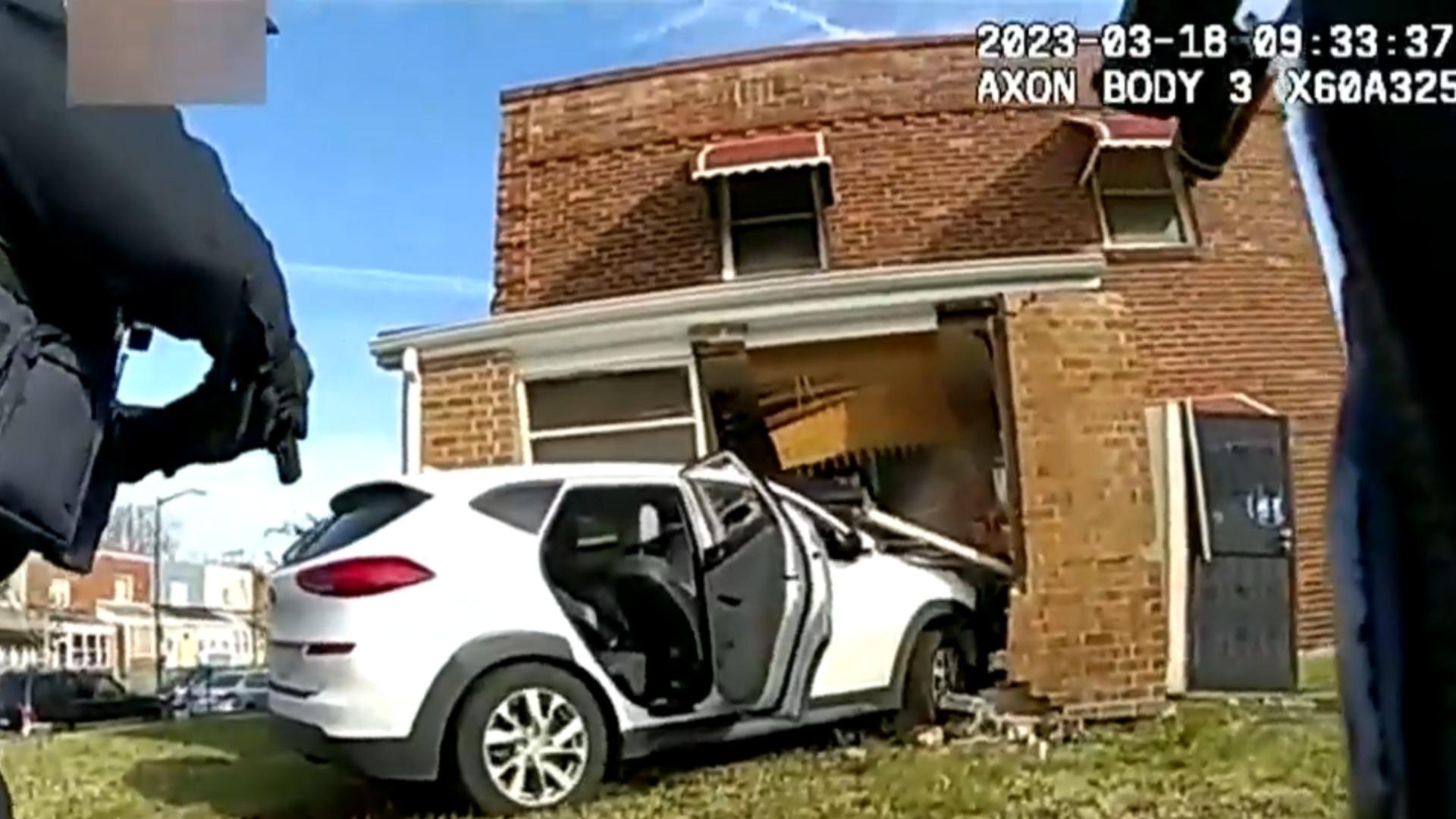 The crash scene