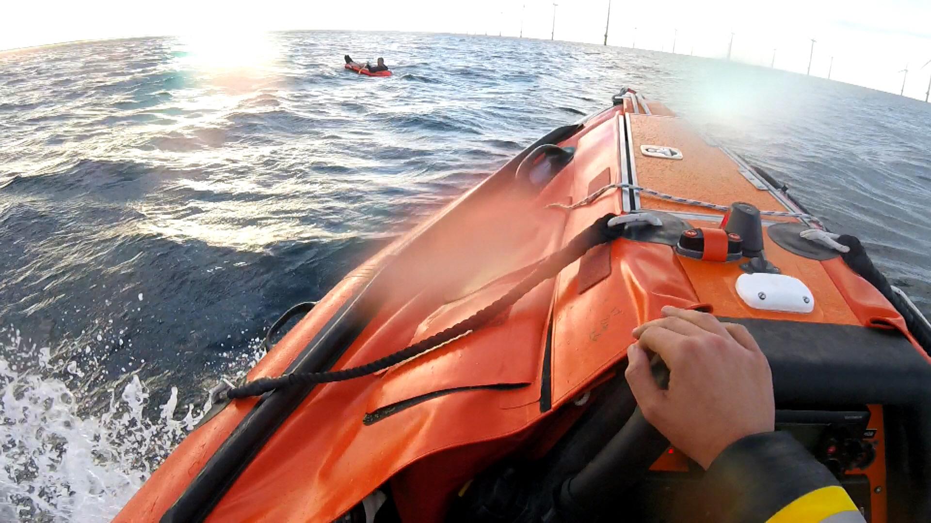 Dinghy rescue