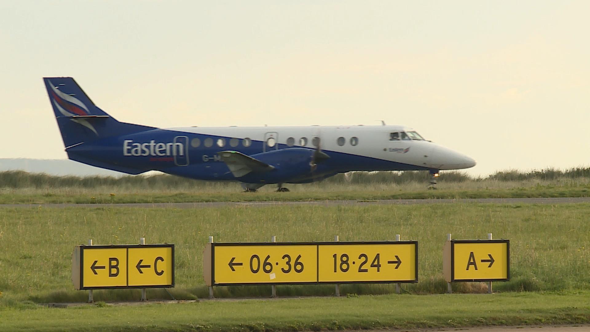 Itealan Eastern Airways aig Port-Adhair Steòrnabhaigh