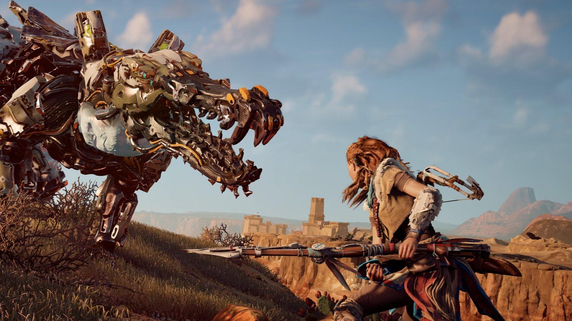 Screenshot from Horizon: Zero Dawn