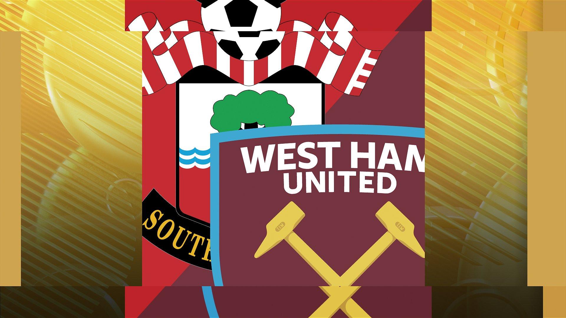 Southampton v West Ham