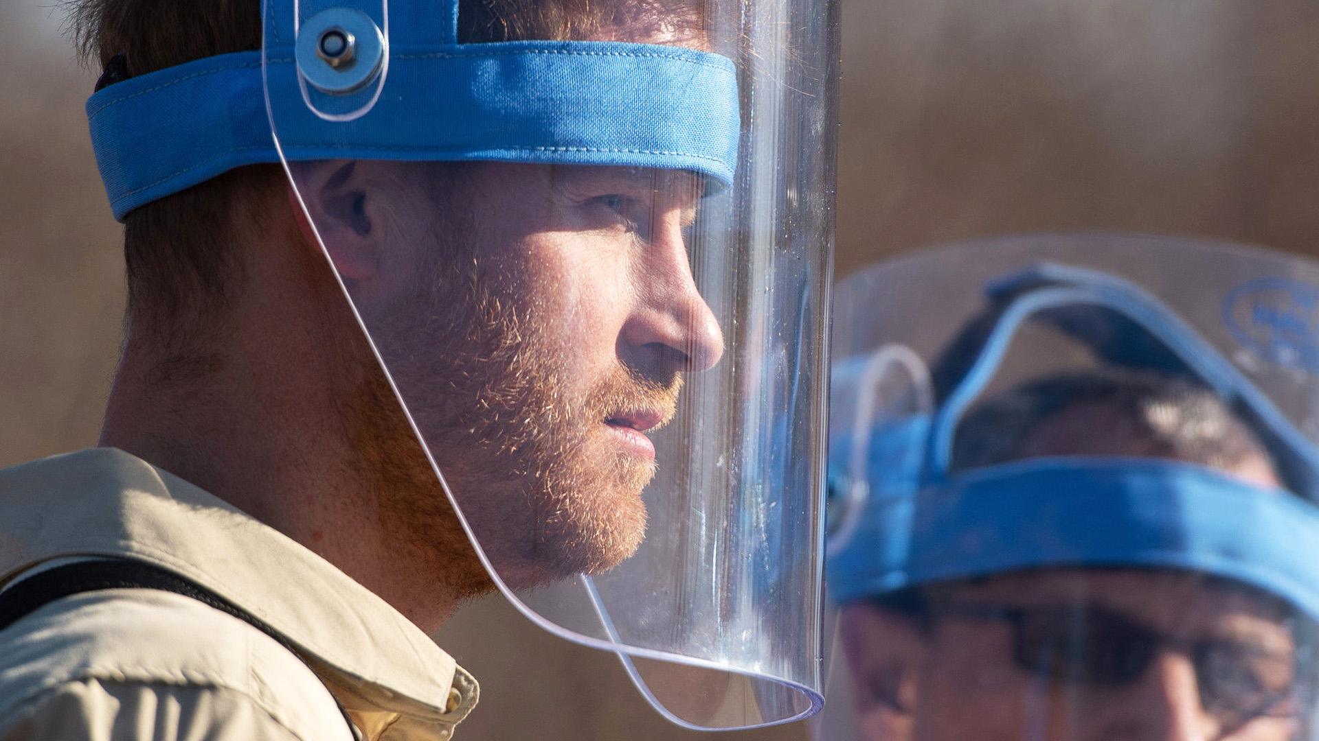 Prince Harry in Angola