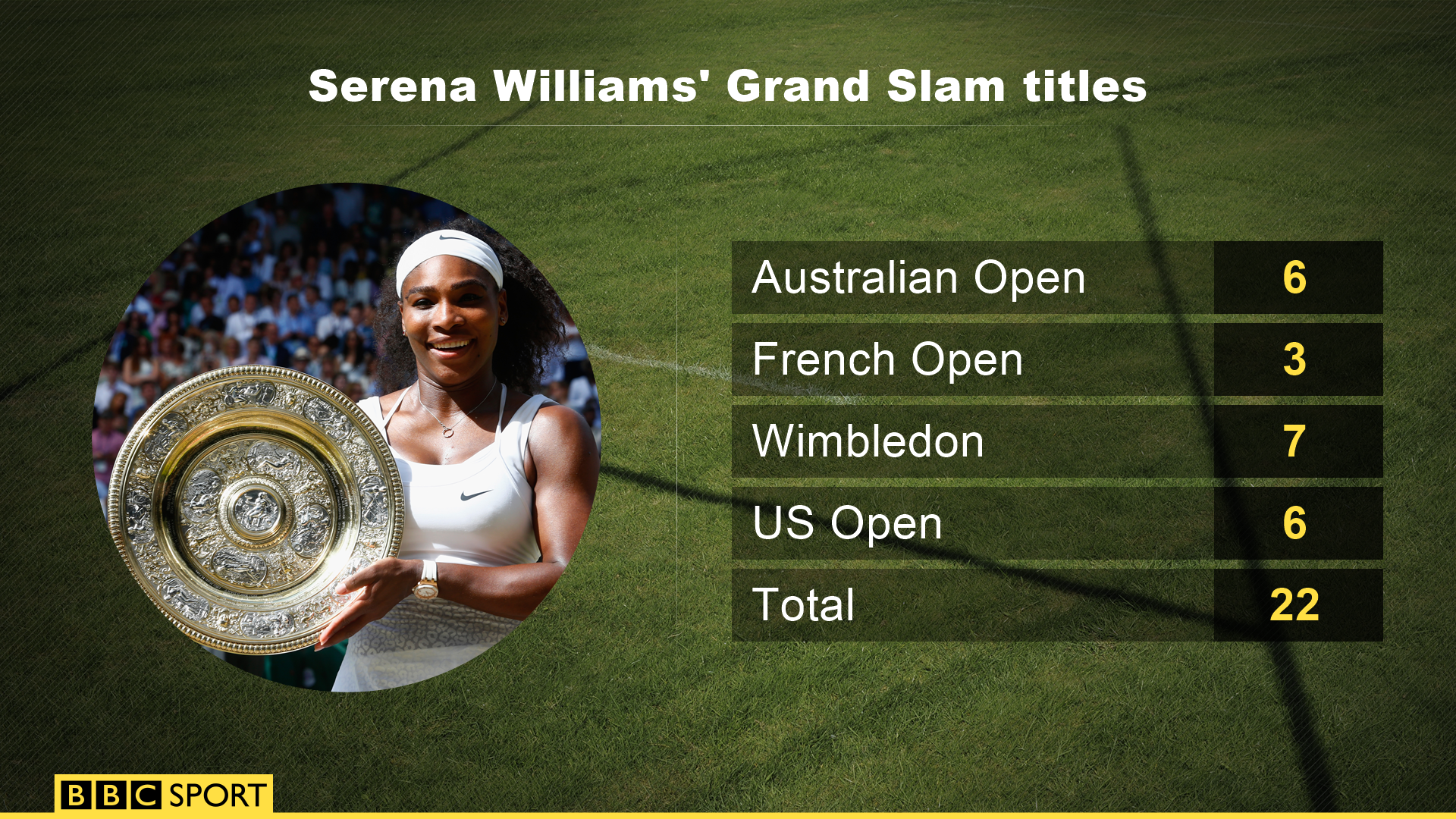 Serena Williams graphic