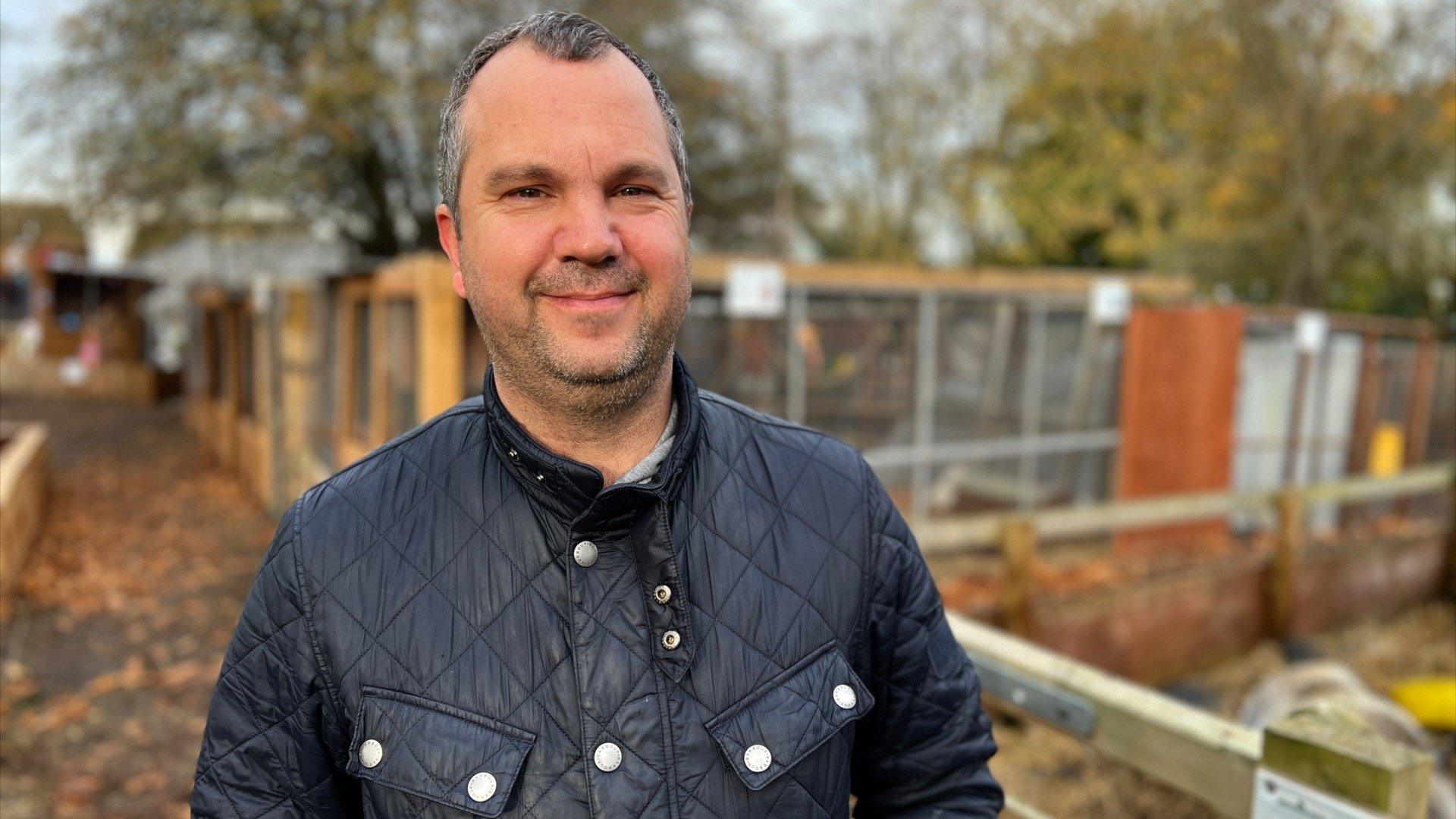 James Willliams, co-director of Maldon Promenade Petting Zoo