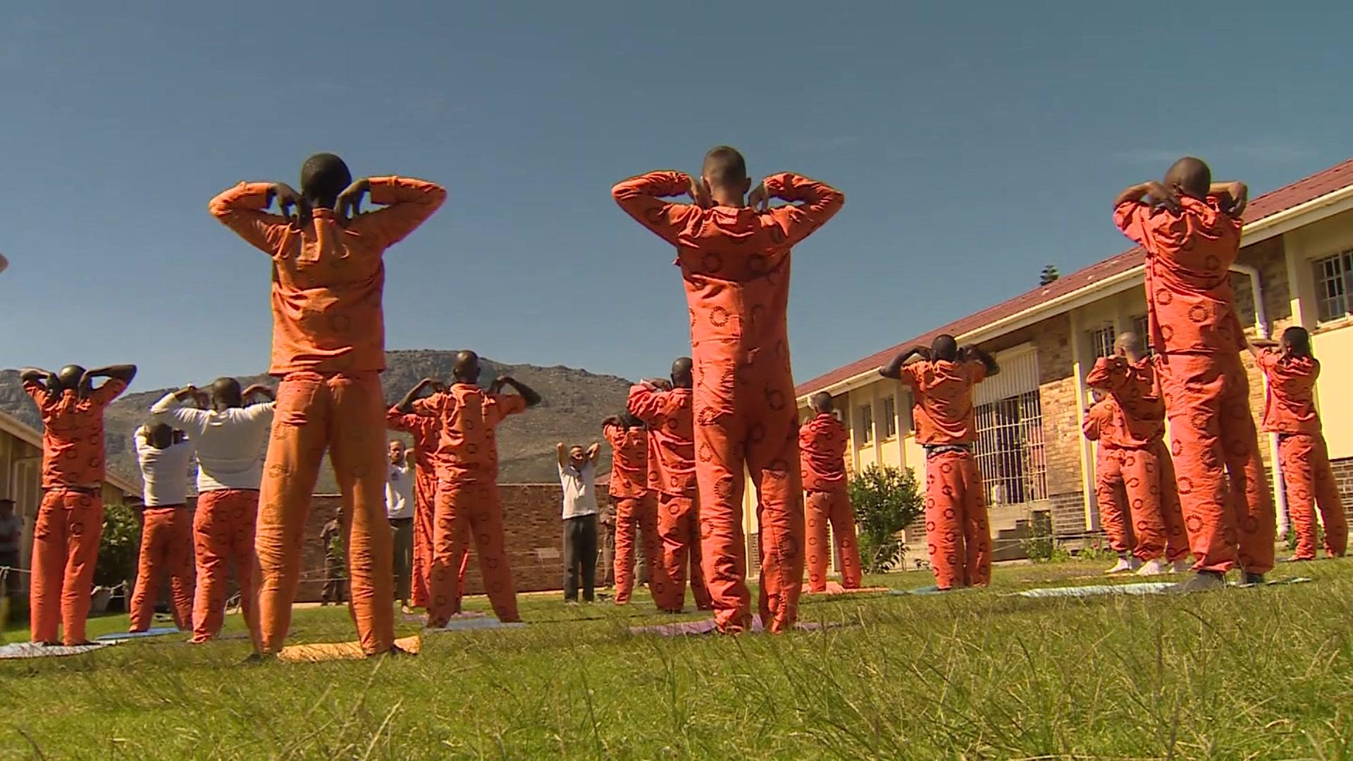 Orange overalls