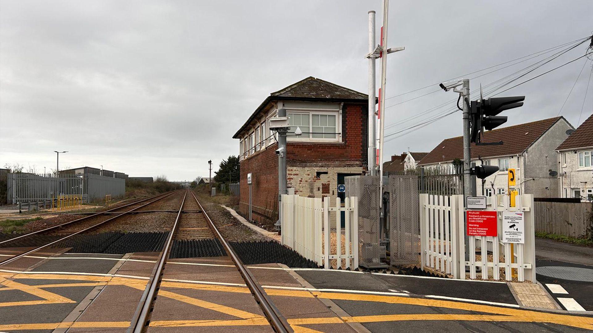 adeilad signalau rheilffordd