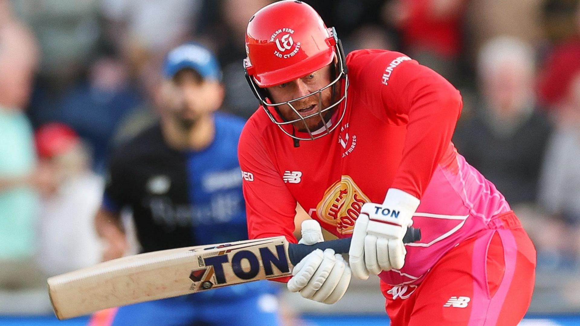 Jonny Bairstow in action for the Welsh Fire in 2024