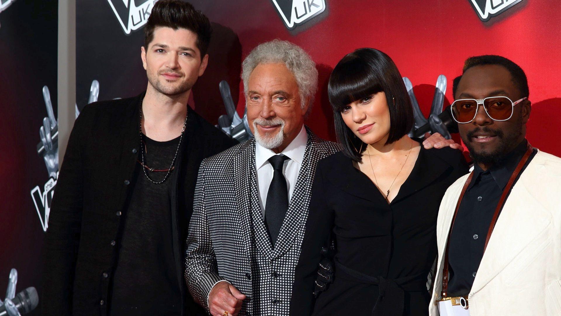 The Voice experts Danny O'Donoghue, Tom Jones, Jessie J and Will.i.am