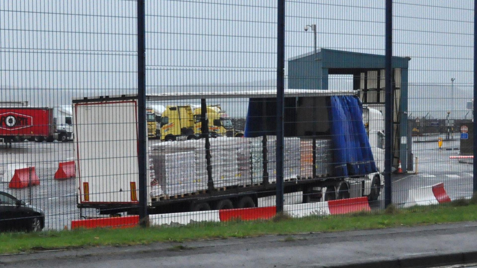 Police operation at Cairnryan