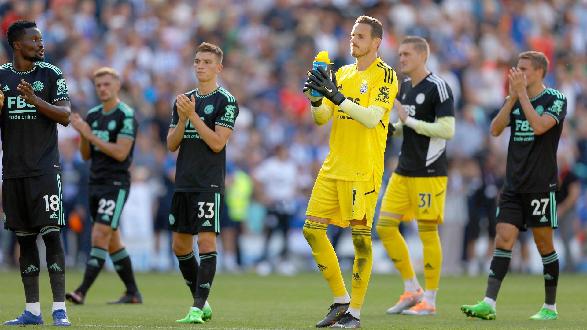 Leicester players