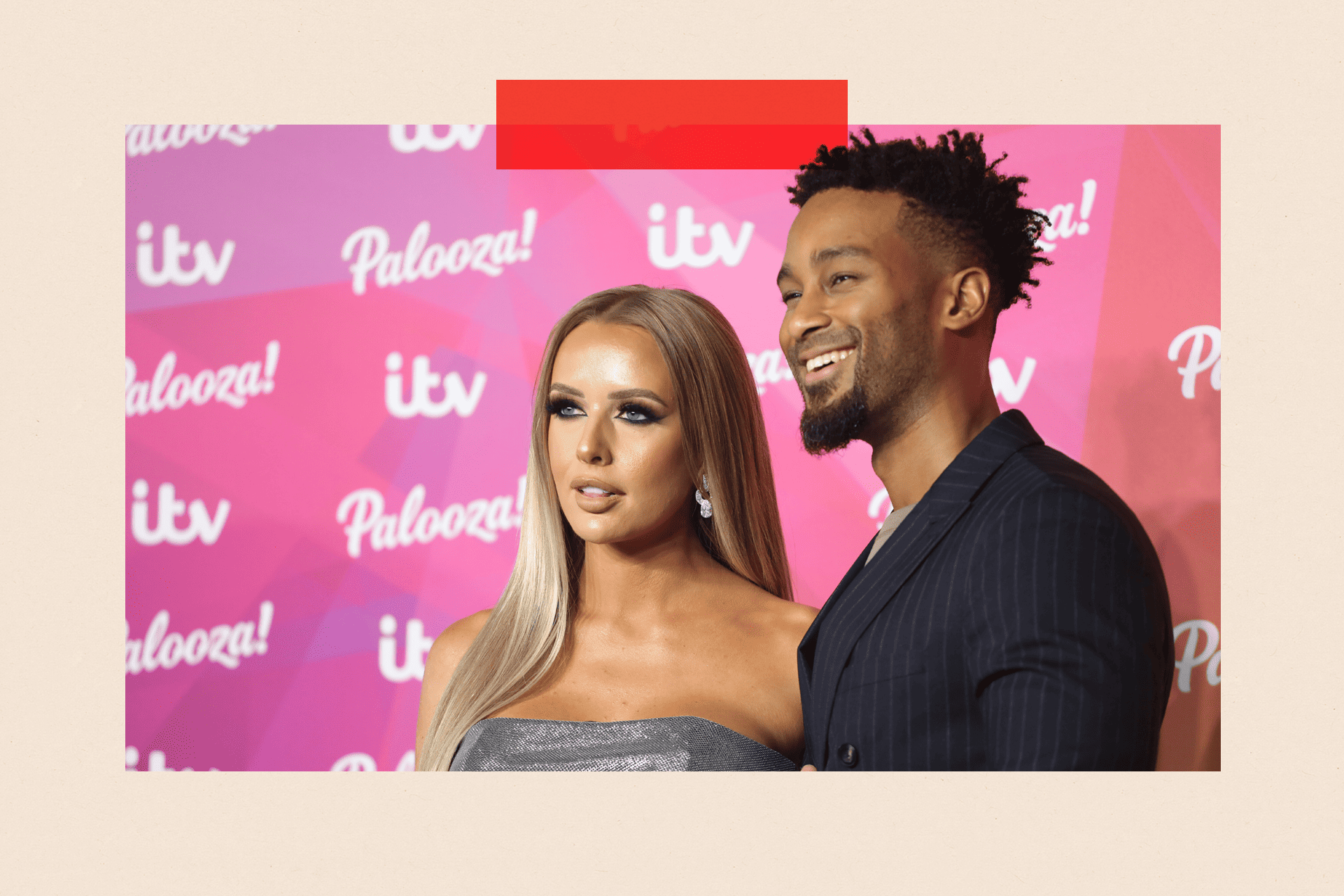 Faye Winter and Teddy Soares attend ITV Palooza