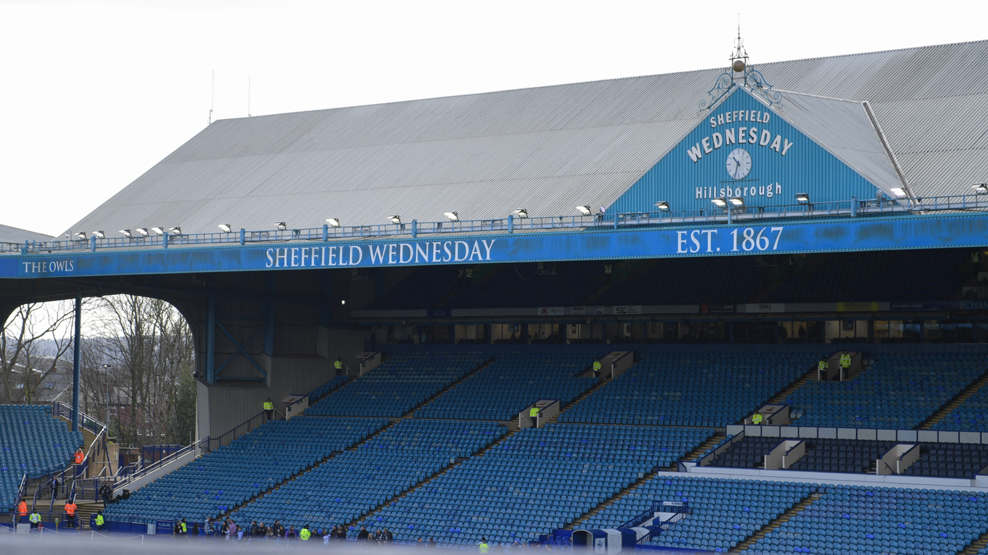 A view of the stands at Sheffield Wednesday's Hillsborough Stadium