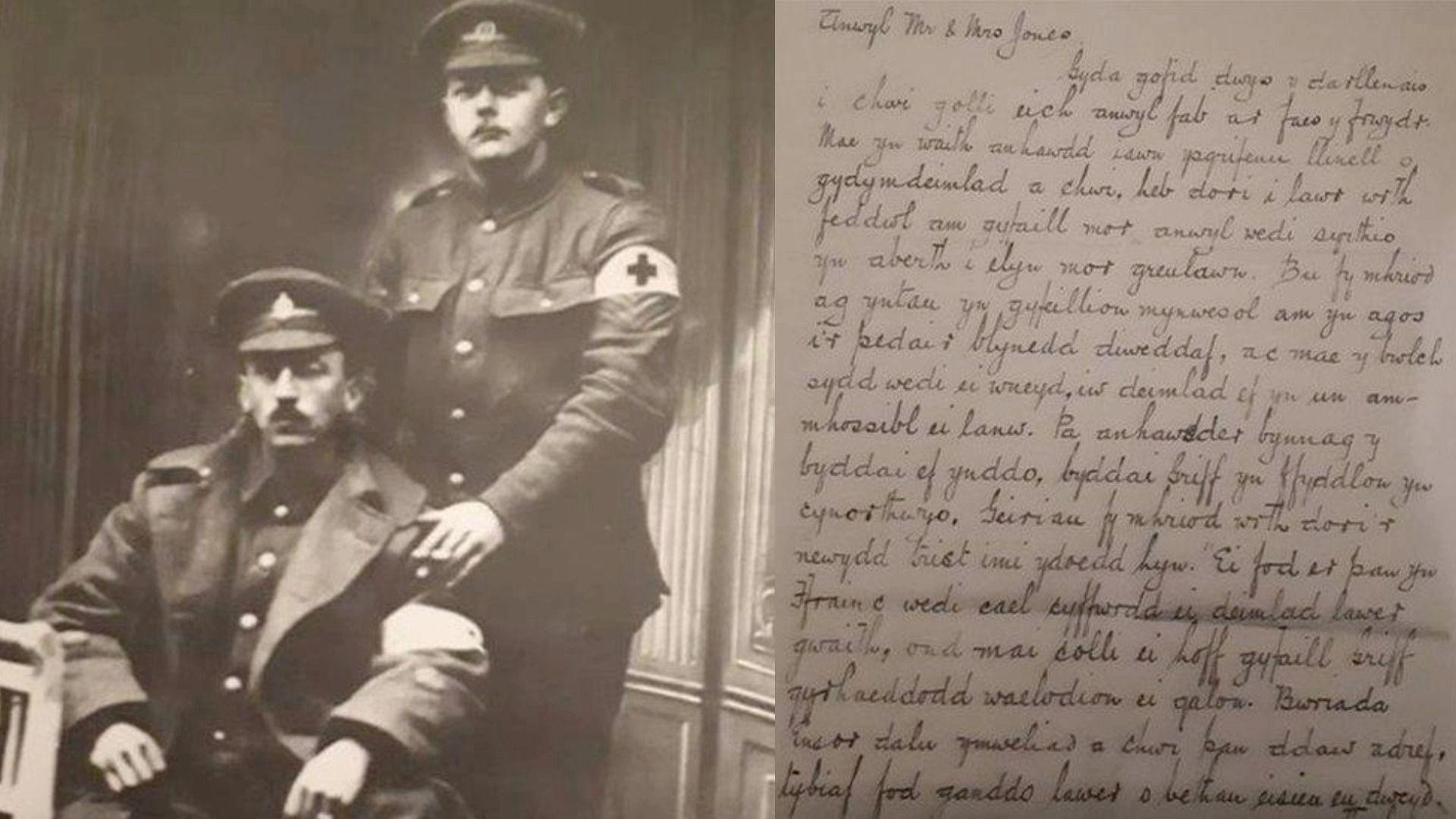 William a Gruff, a llythyr