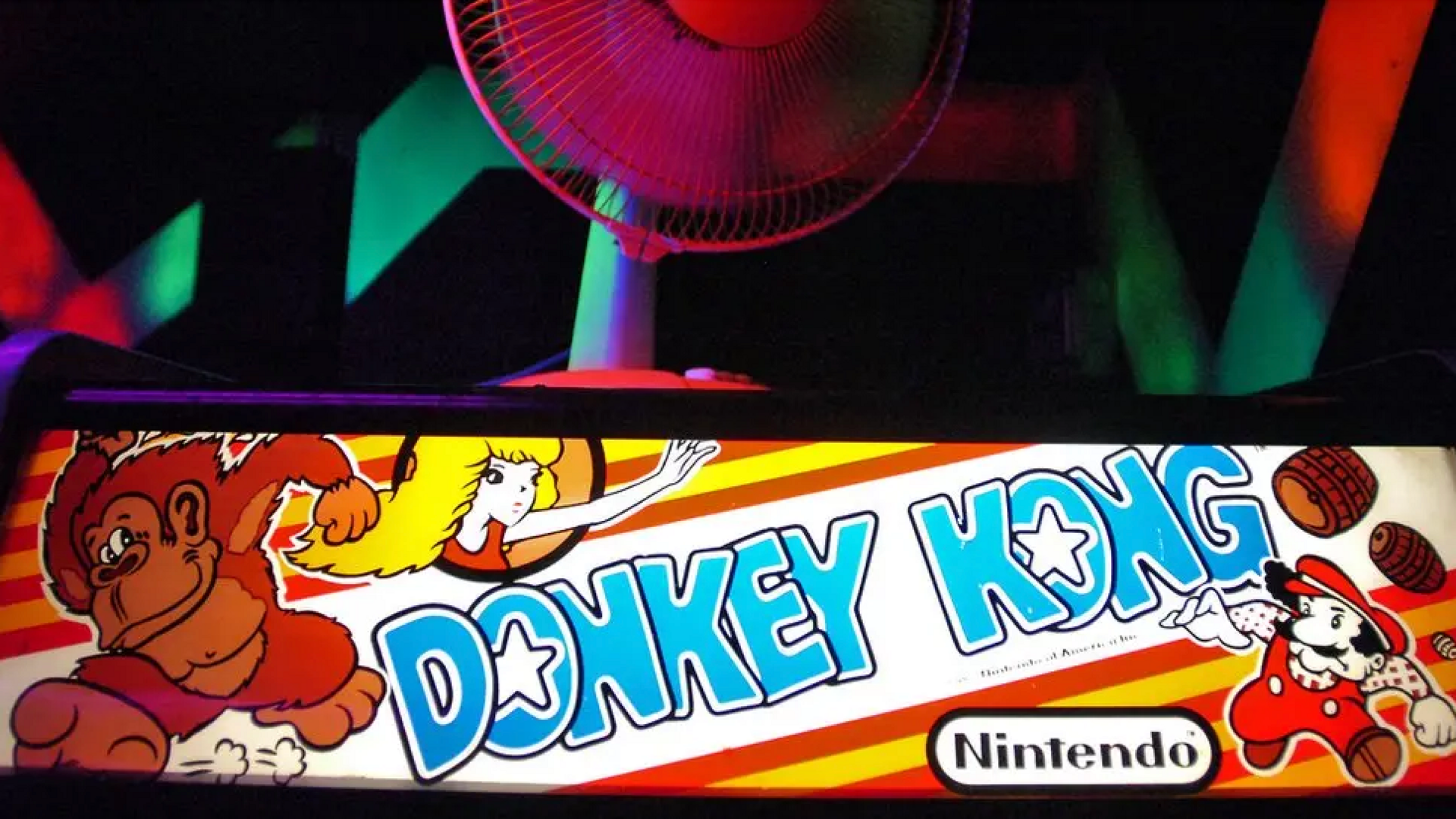 old donkey kong branding